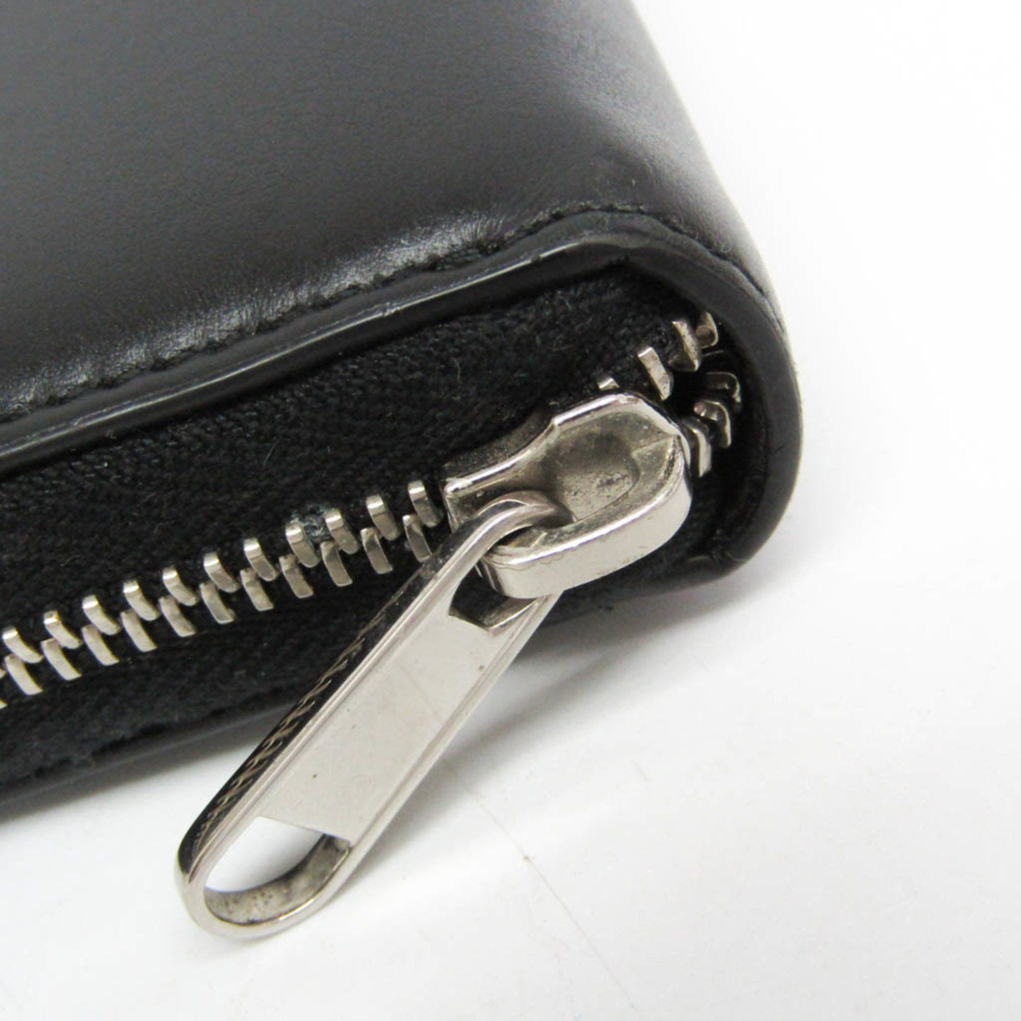 Gucci Gucci Blade Embroidery 597677 Men,Women Leather Long Wallet (bi-fold) Black Size ONE SIZE - 9 Thumbnail