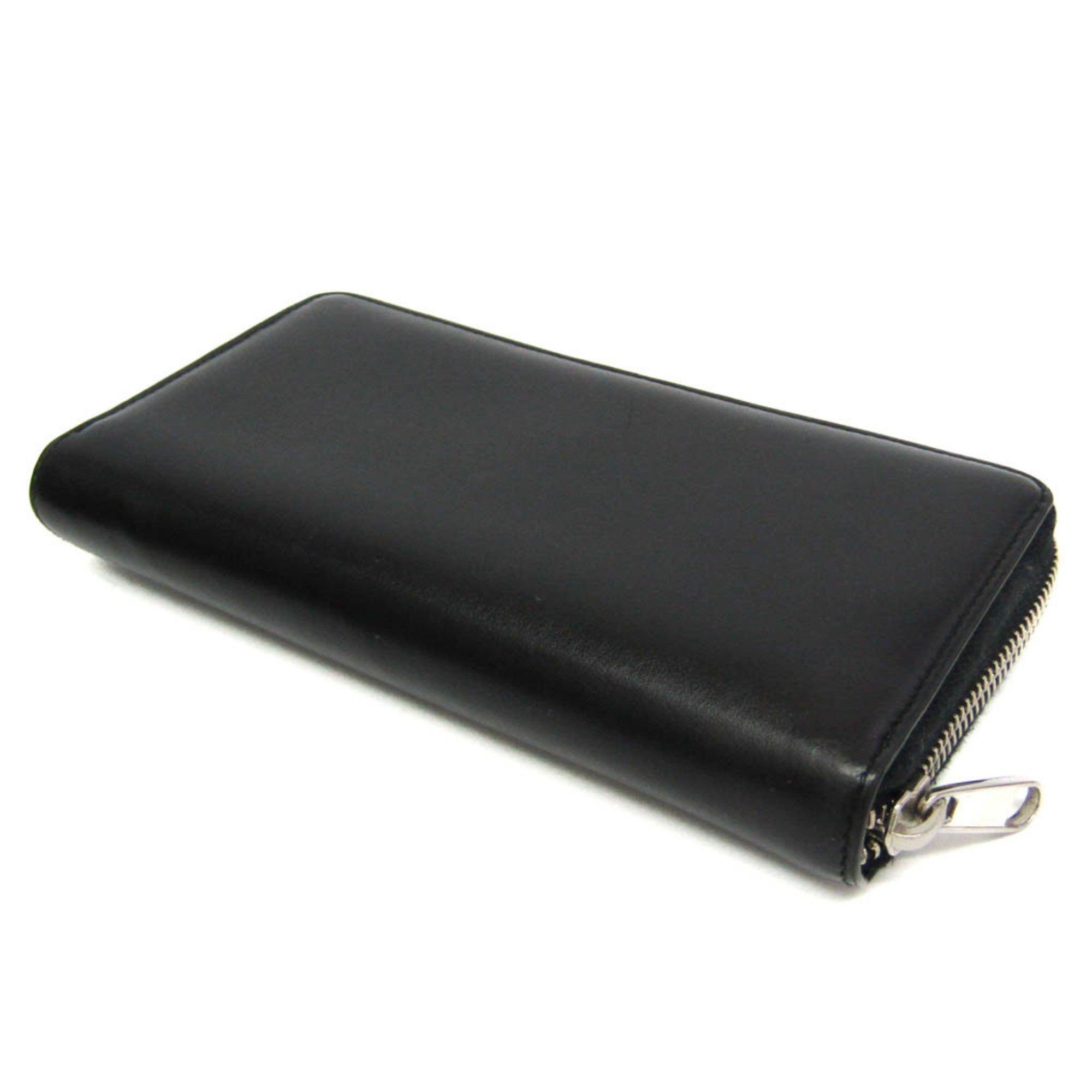 Gucci Gucci Blade Embroidery 597677 Men,Women Leather Long Wallet (bi-fold) Black Size ONE SIZE - 3 Thumbnail