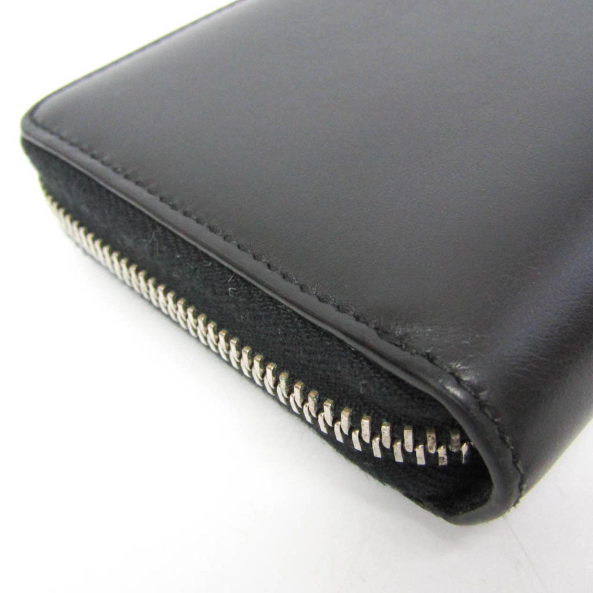 Gucci Gucci Blade Embroidery 597677 Men,Women Leather Long Wallet (bi-fold) Black Size ONE SIZE - 6 Thumbnail