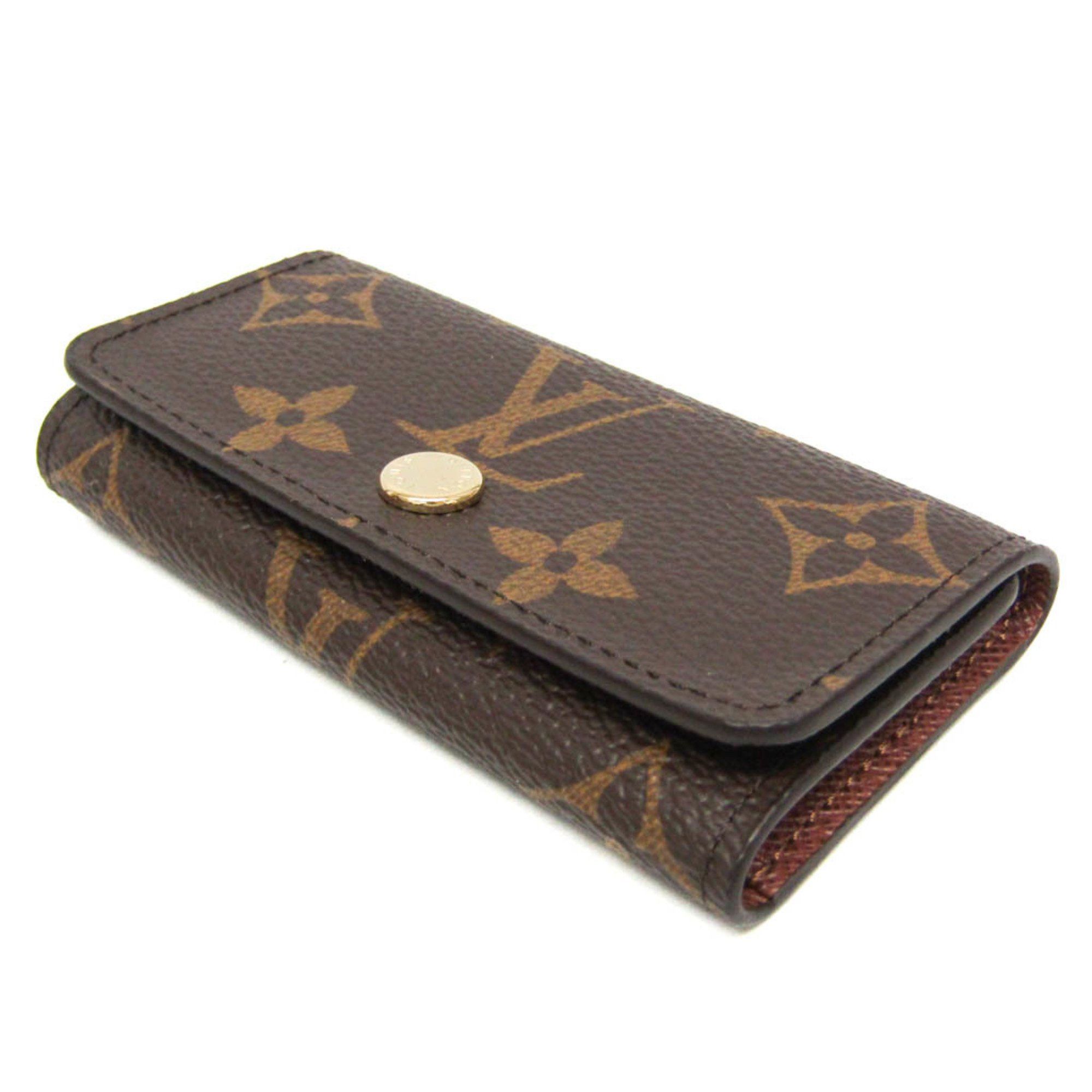 Louis Vuitton Louis Vuitton Monogram 4 Key Holder M62631 Men,Women Monogram Key Case Brown Size ONE SIZE - 5 Thumbnail