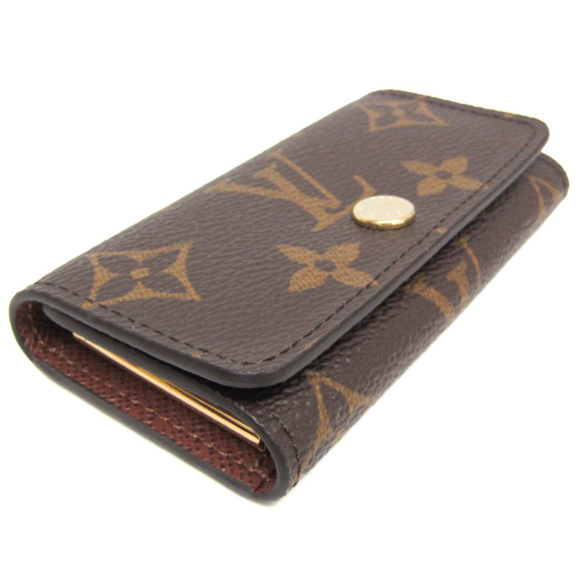 Louis Vuitton Louis Vuitton Monogram 4 Key Holder M62631 Men,Women Monogram Key Case Brown Size ONE SIZE - 6 Thumbnail