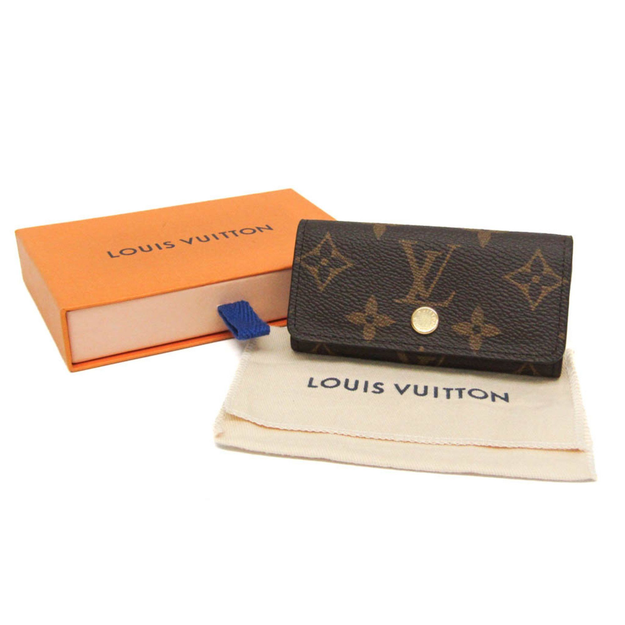 Louis Vuitton Louis Vuitton Monogram 4 Key Holder M62631 Men,Women Monogram Key Case Brown Size ONE SIZE - 2 Thumbnail