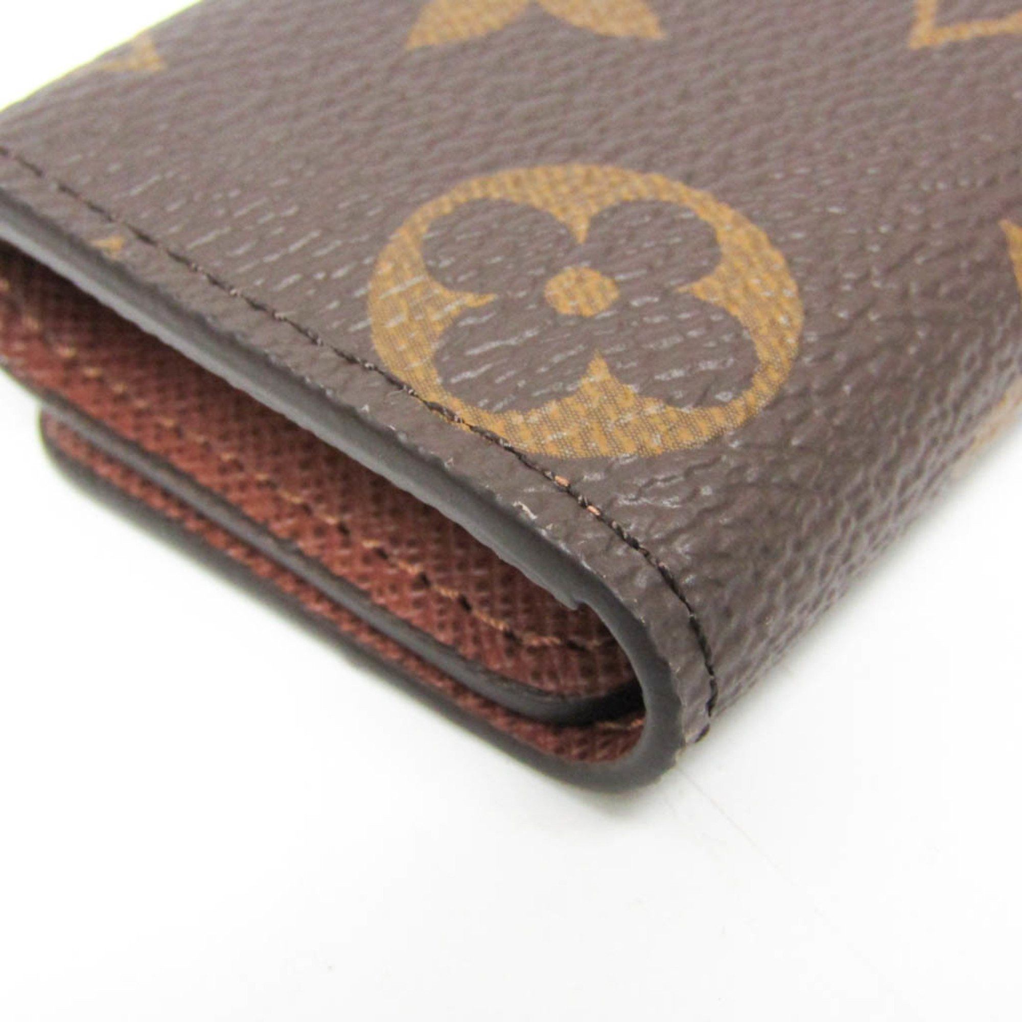 Louis Vuitton Louis Vuitton Monogram 4 Key Holder M62631 Men,Women Monogram Key Case Brown Size ONE SIZE - 7 Thumbnail