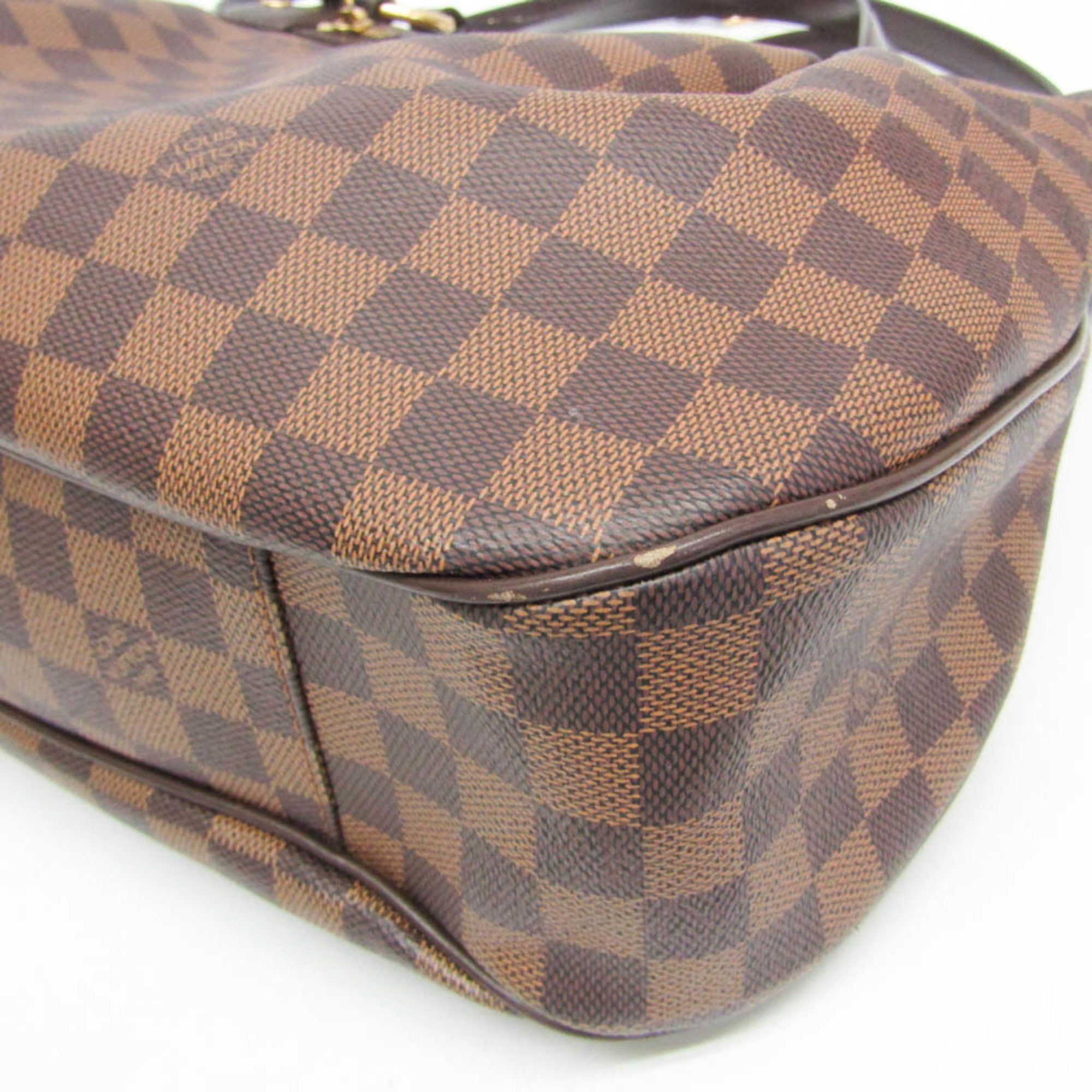 Louis Vuitton Louis Vuitton Damier Evora MM N41131 Women's Handbag,Shoulder Bag Brown,Ebene Size ONE SIZE - 4 Thumbnail