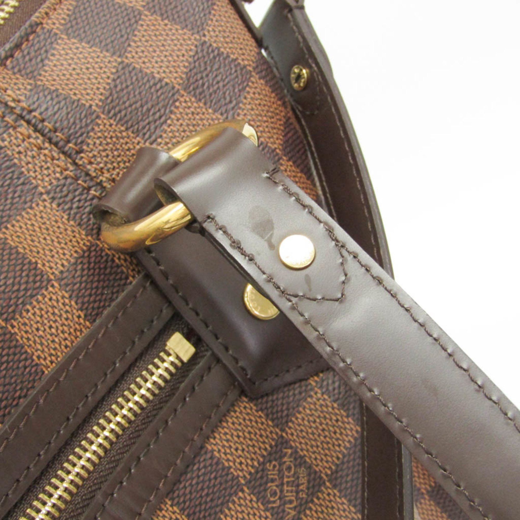 Louis Vuitton Louis Vuitton Damier Evora MM N41131 Women's Handbag,Shoulder Bag Brown,Ebene Size ONE SIZE - 11 Thumbnail