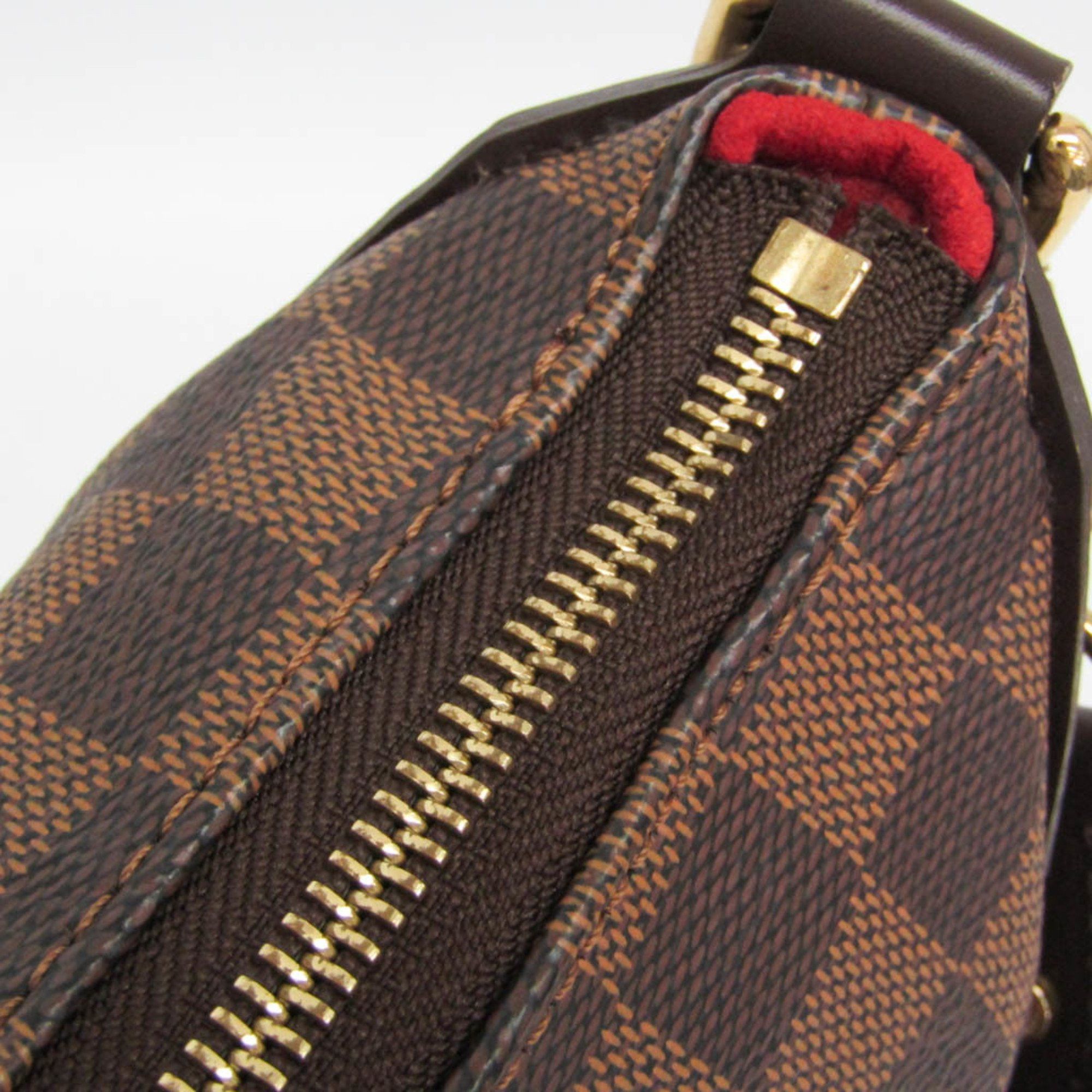 Louis Vuitton Louis Vuitton Damier Evora MM N41131 Women's Handbag,Shoulder Bag Brown,Ebene Size ONE SIZE - 15 Thumbnail