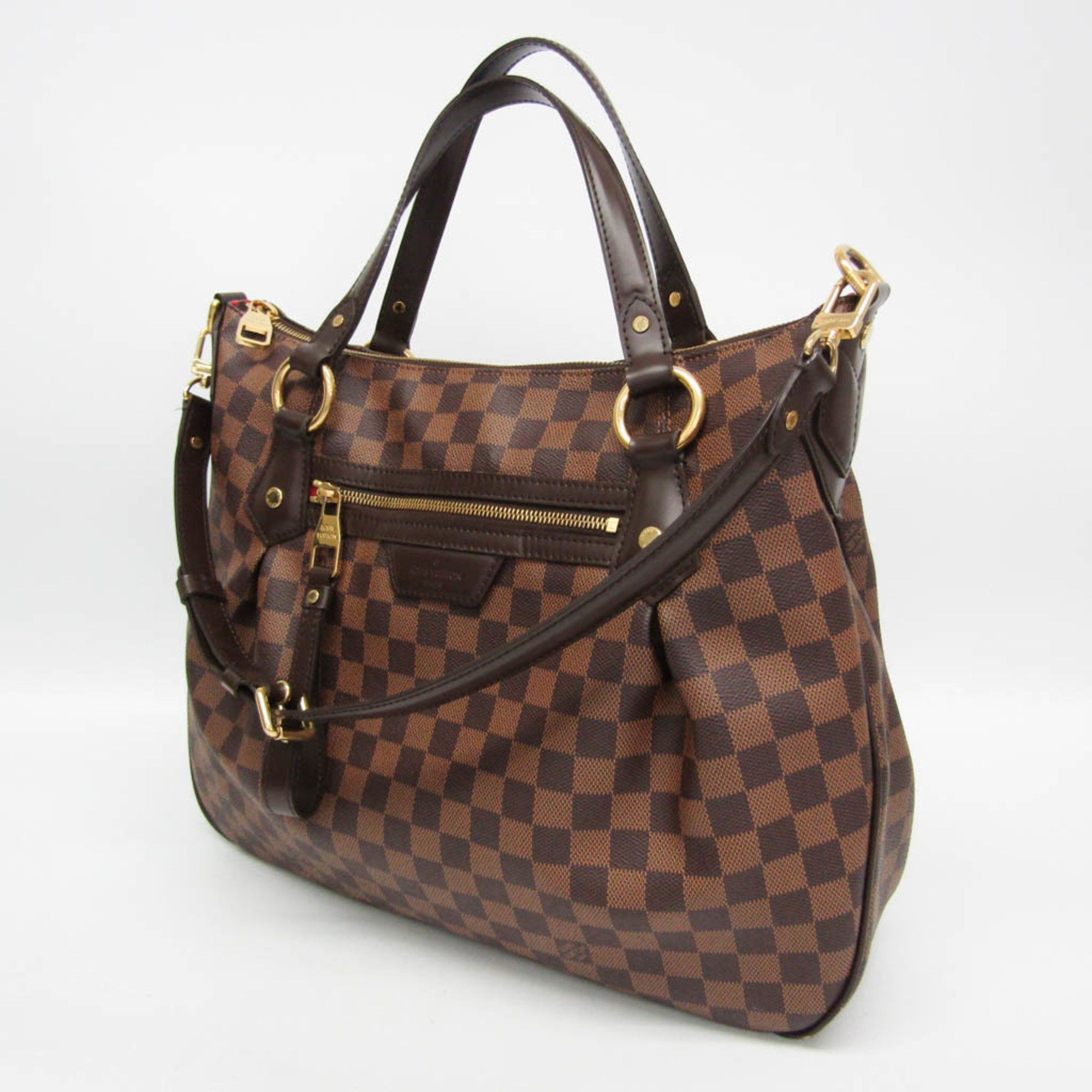 Louis Vuitton Louis Vuitton Damier Evora MM N41131 Women's Handbag,Shoulder Bag Brown,Ebene Size ONE SIZE - 16 Thumbnail