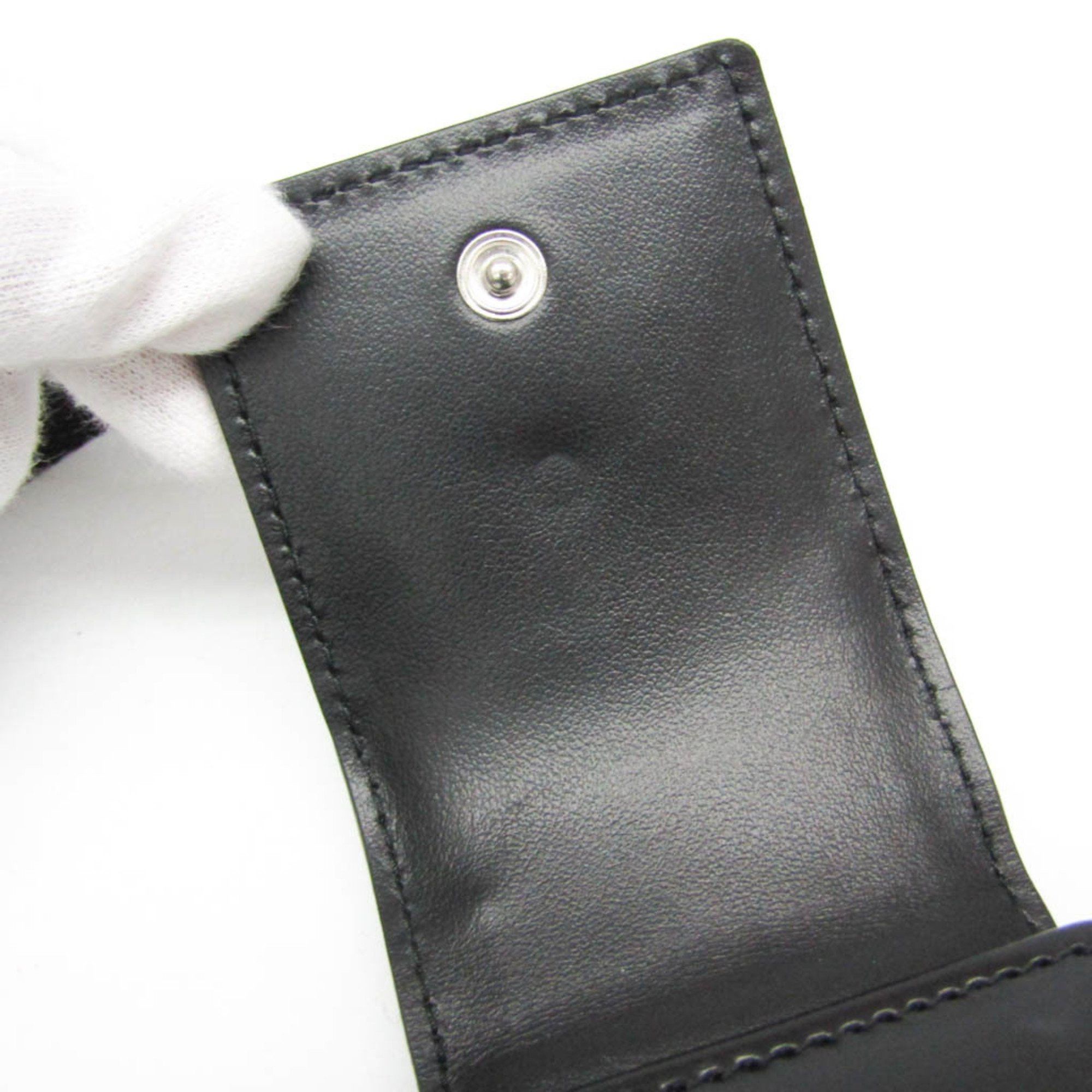 Prada Prada Triangle Logo Phone Pouch Men,Women Leather Pouch Black Size ONE SIZE - 10 Thumbnail