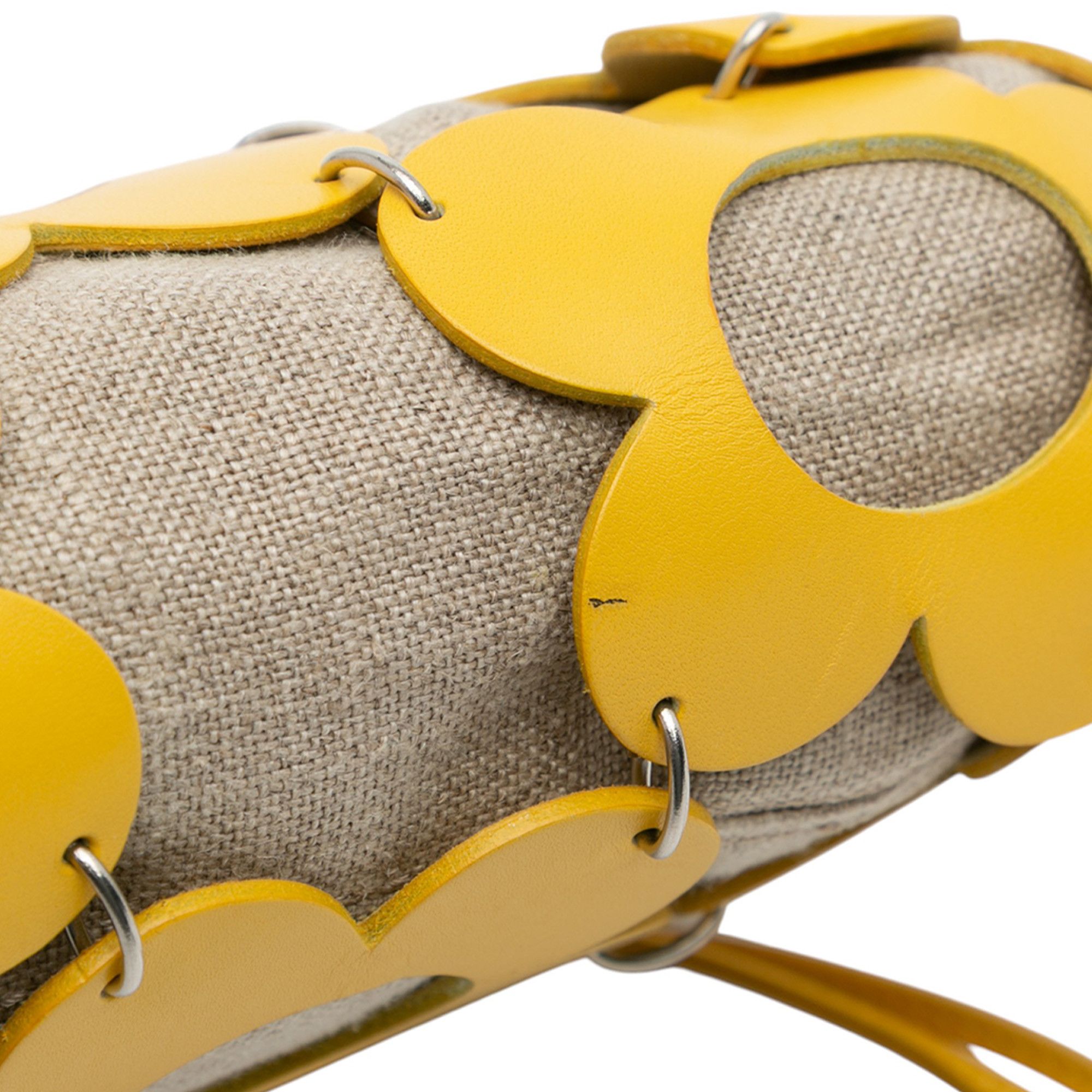 Celine Celine Canvas and Leather Cutout Flower Crossbody Size ONE SIZE - 8 Thumbnail