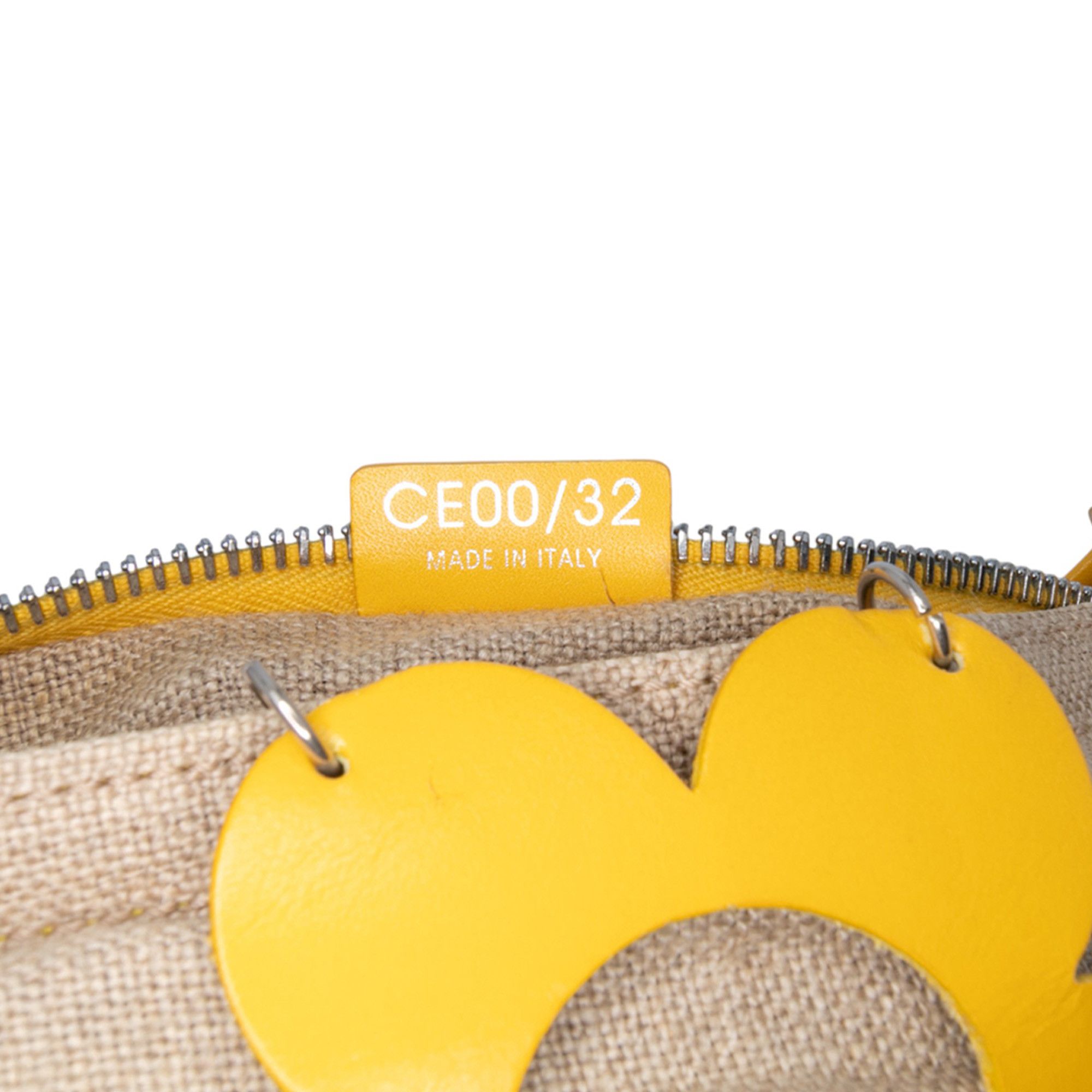 Celine Celine Canvas and Leather Cutout Flower Crossbody Size ONE SIZE - 6 Thumbnail