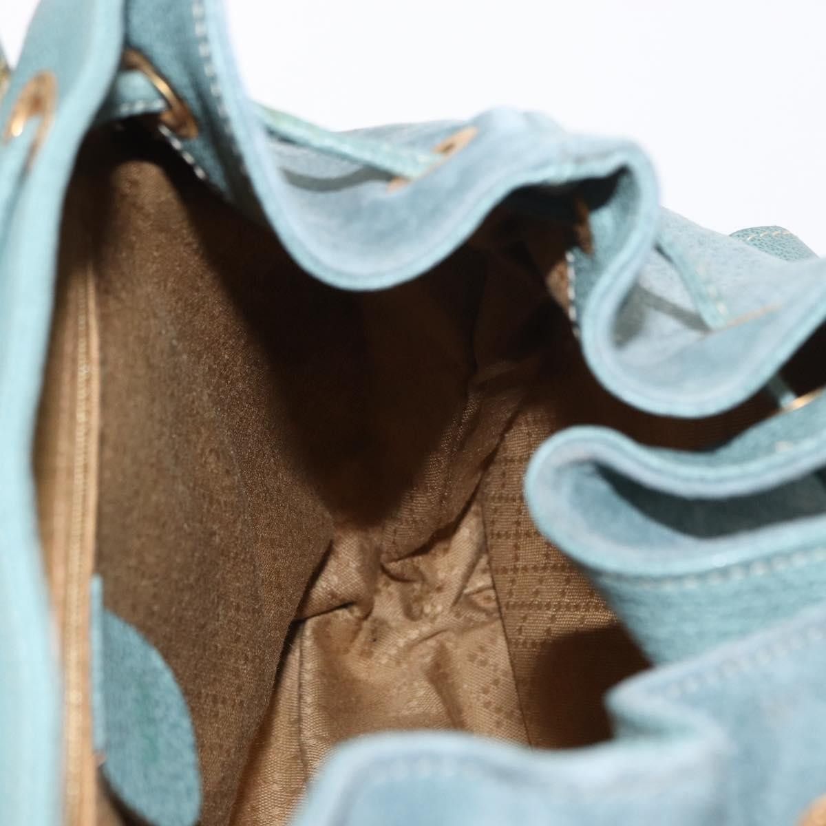 Gucci Gucci Vintage Bamboo Backpack Suede Size ONE SIZE - 24 Thumbnail