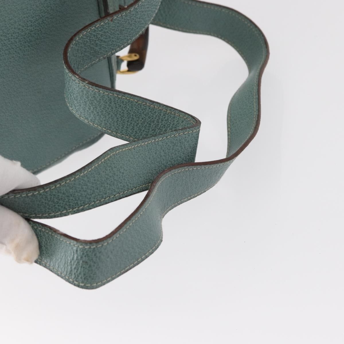 Gucci Gucci Vintage Bamboo Backpack Suede Size ONE SIZE - 9 Thumbnail