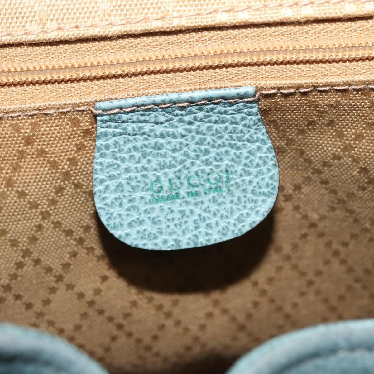 Gucci Gucci Vintage Bamboo Backpack Suede Size ONE SIZE - 6 Thumbnail