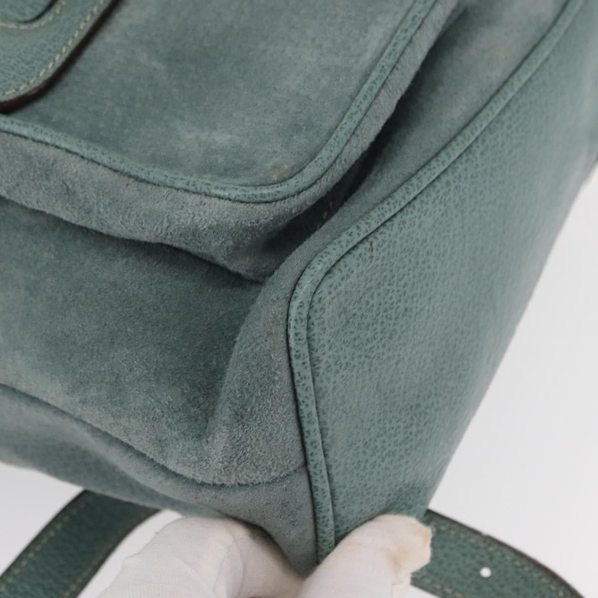 Gucci Gucci Vintage Bamboo Backpack Suede Size ONE SIZE - 11 Thumbnail