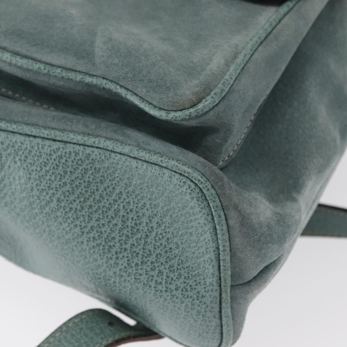 Gucci Gucci Vintage Bamboo Backpack Suede Size ONE SIZE - 10 Thumbnail