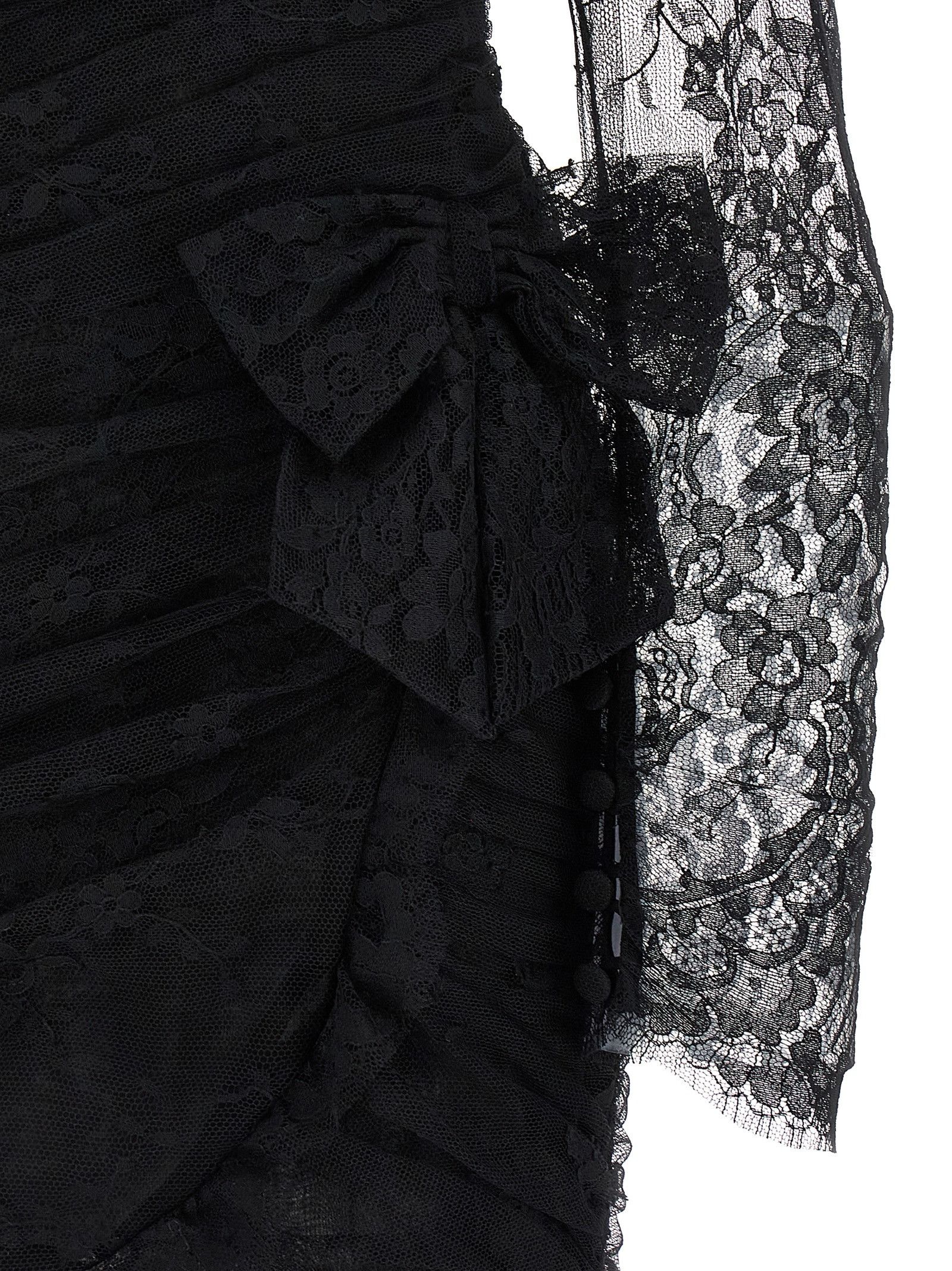 Alessandra Rich Draped dress. Size S / US 4 / IT 40 - 4 Thumbnail