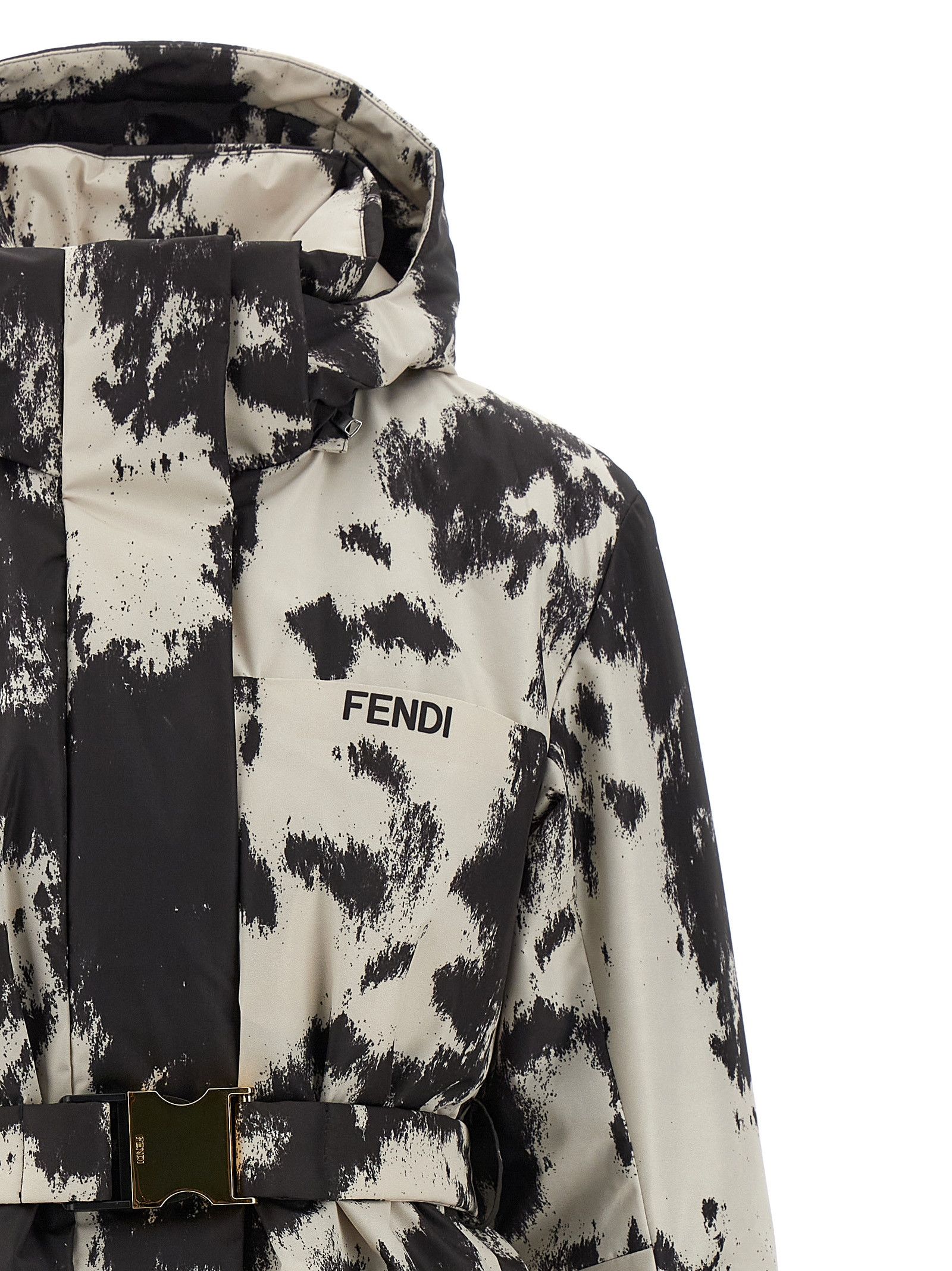 Fendi 'Frosted Fauna' ski jacket Size M / US 6-8 / IT 42-44 - 4 Thumbnail