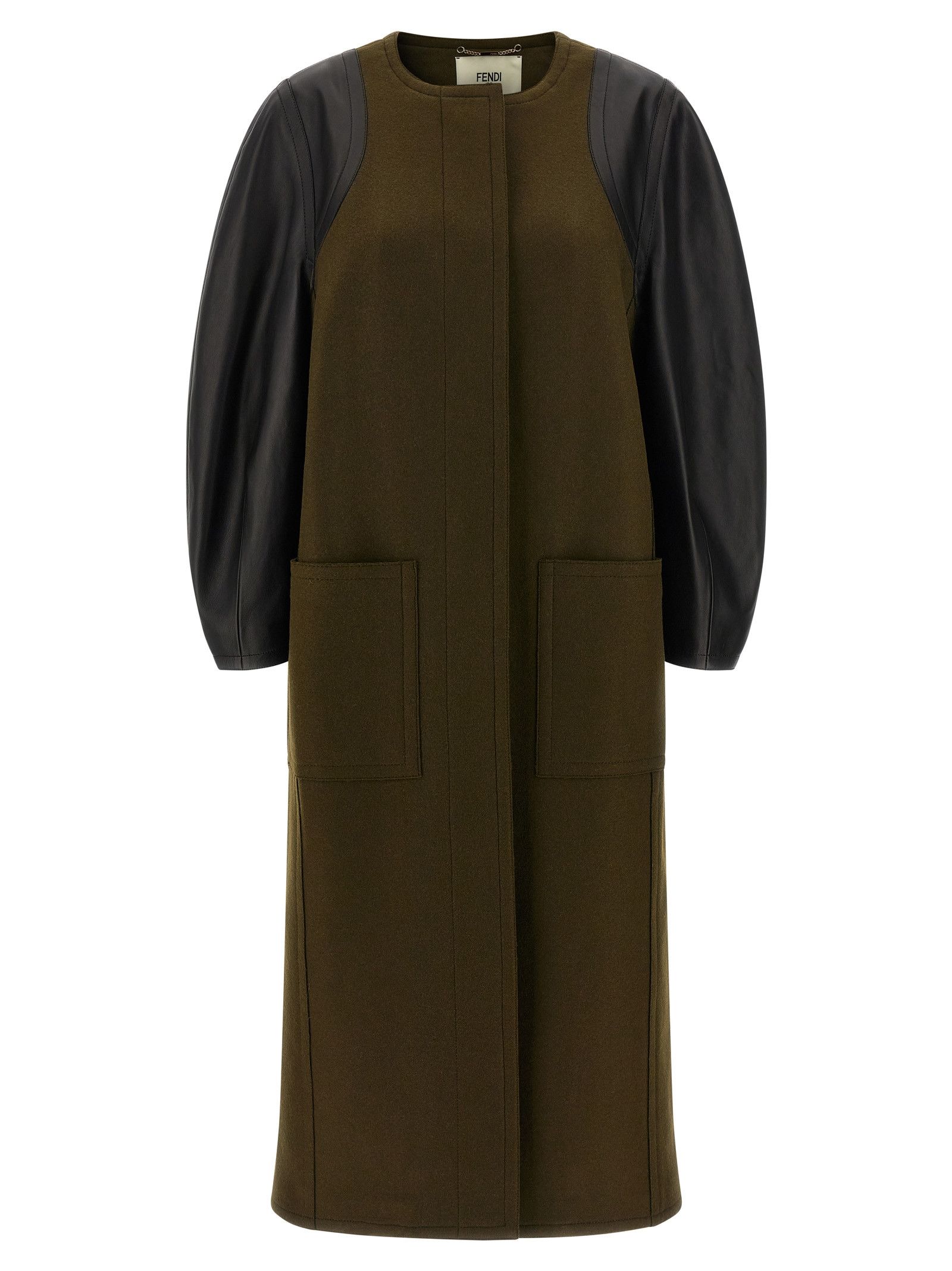 Fendi 'Wool Felt' coat Size XS / US 0-2 / IT 36-38 - 2 Thumbnail