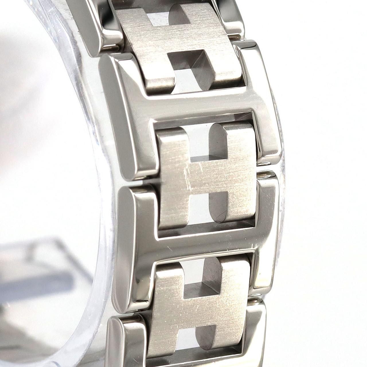 Hermes Hermes Hermes Clipper Stainless Steel Metal Quartz DUTY FREE for USA Size ONE SIZE - 5 Thumbnail