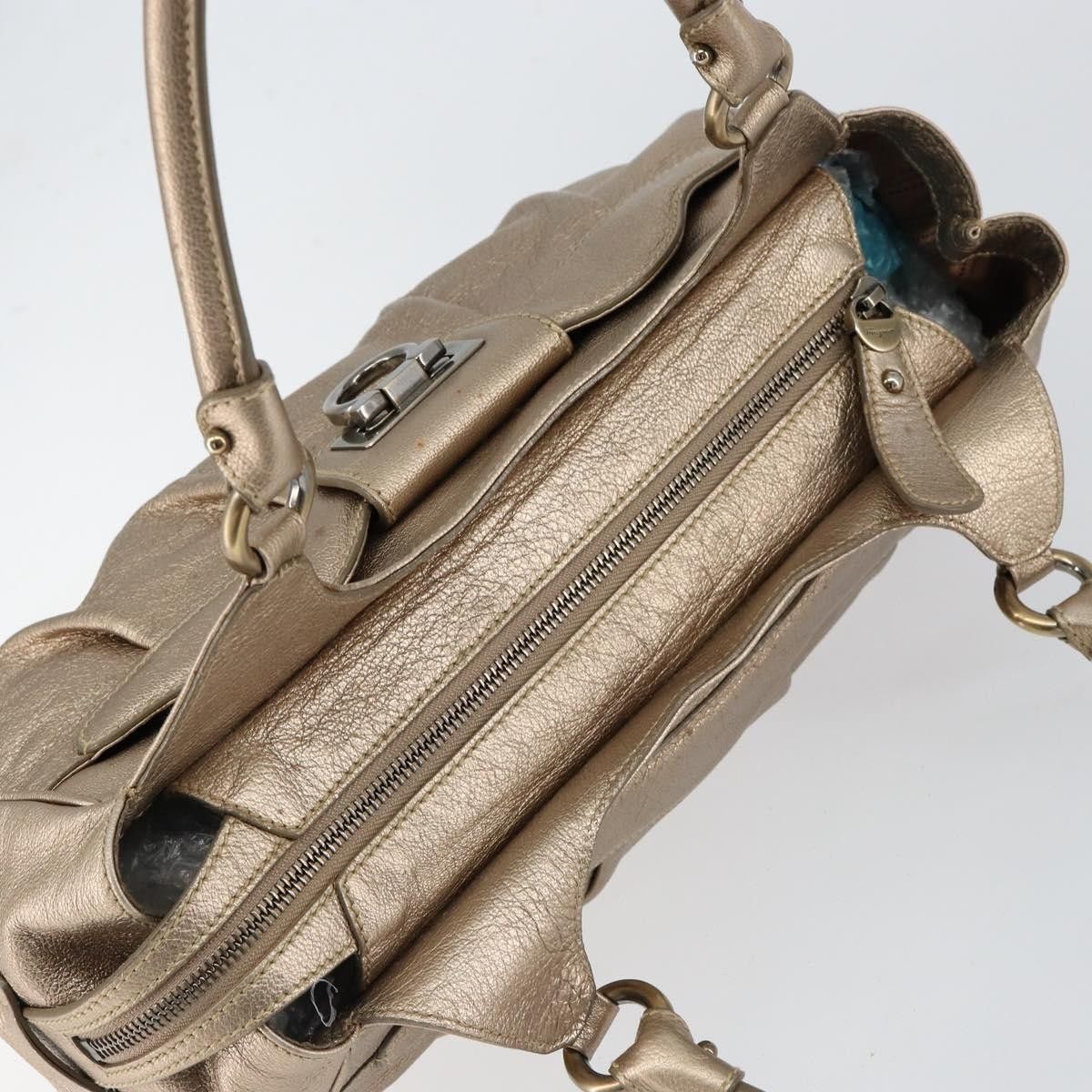 Salvatore Ferragamo Salvatore Ferragamo Gancini Tote Leather Size ONE SIZE - 15 Thumbnail