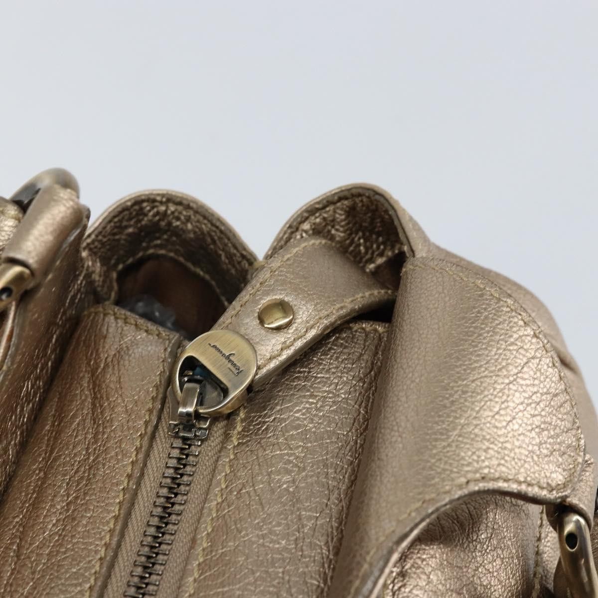 Salvatore Ferragamo Salvatore Ferragamo Gancini Tote Leather Size ONE SIZE - 18 Thumbnail