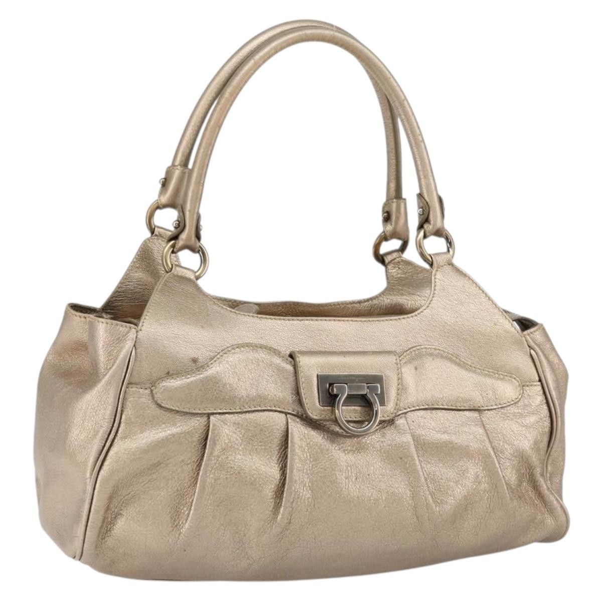 Salvatore Ferragamo Salvatore Ferragamo Gancini Tote Leather Size ONE SIZE - 20 Thumbnail