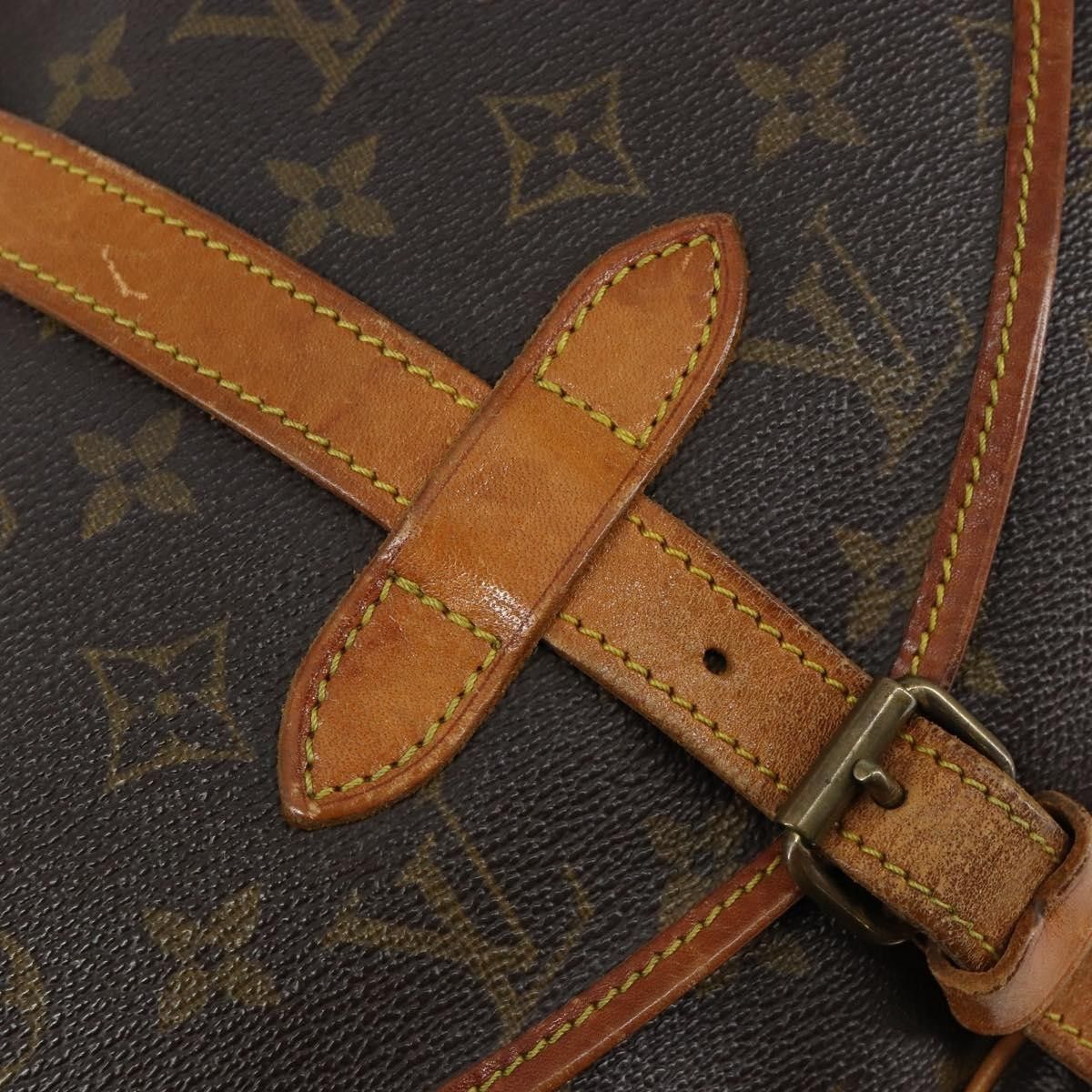 Louis Vuitton Louis Vuitton Saumur Handbag Monogram Canvas Size ONE SIZE - 21 Thumbnail
