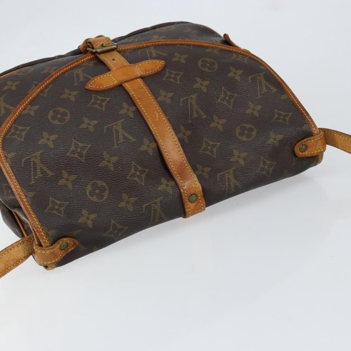 Louis Vuitton Louis Vuitton Saumur Handbag Monogram Canvas Size ONE SIZE - 14 Thumbnail