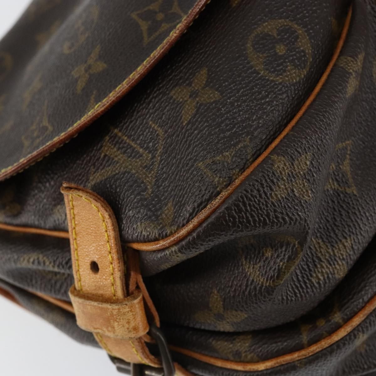 Louis Vuitton Louis Vuitton Saumur Handbag Monogram Canvas Size ONE SIZE - 12 Thumbnail