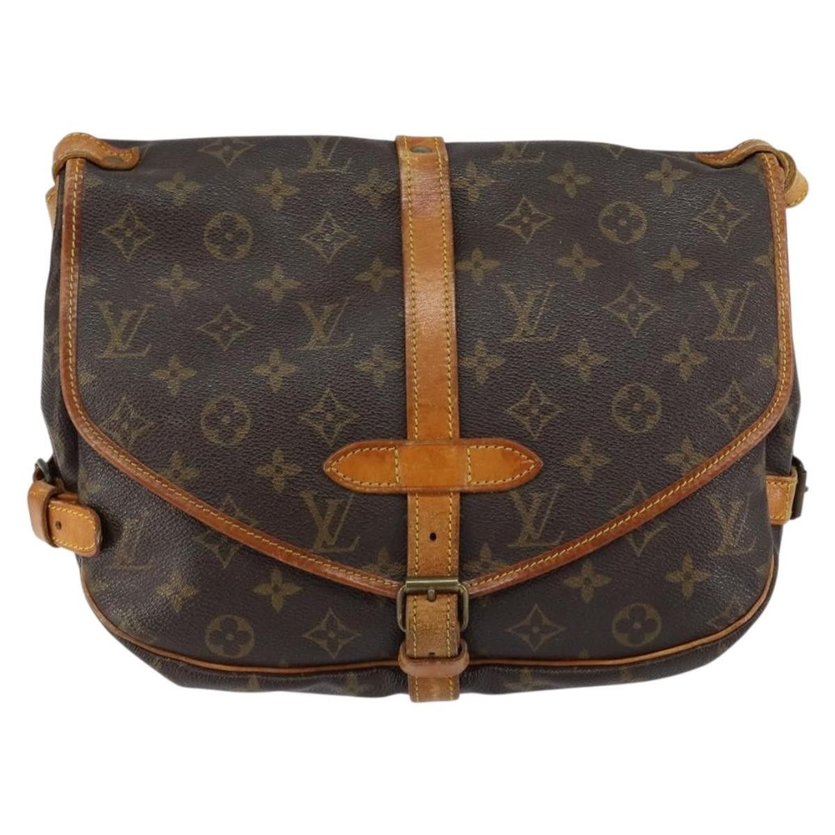 Louis Vuitton Louis Vuitton Saumur Handbag Monogram Canvas Size ONE SIZE - 18 Thumbnail
