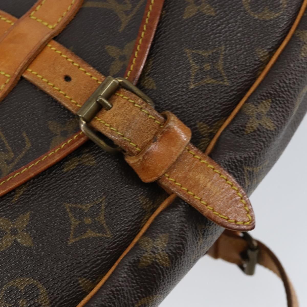 Louis Vuitton Louis Vuitton Saumur Handbag Monogram Canvas Size ONE SIZE - 17 Thumbnail