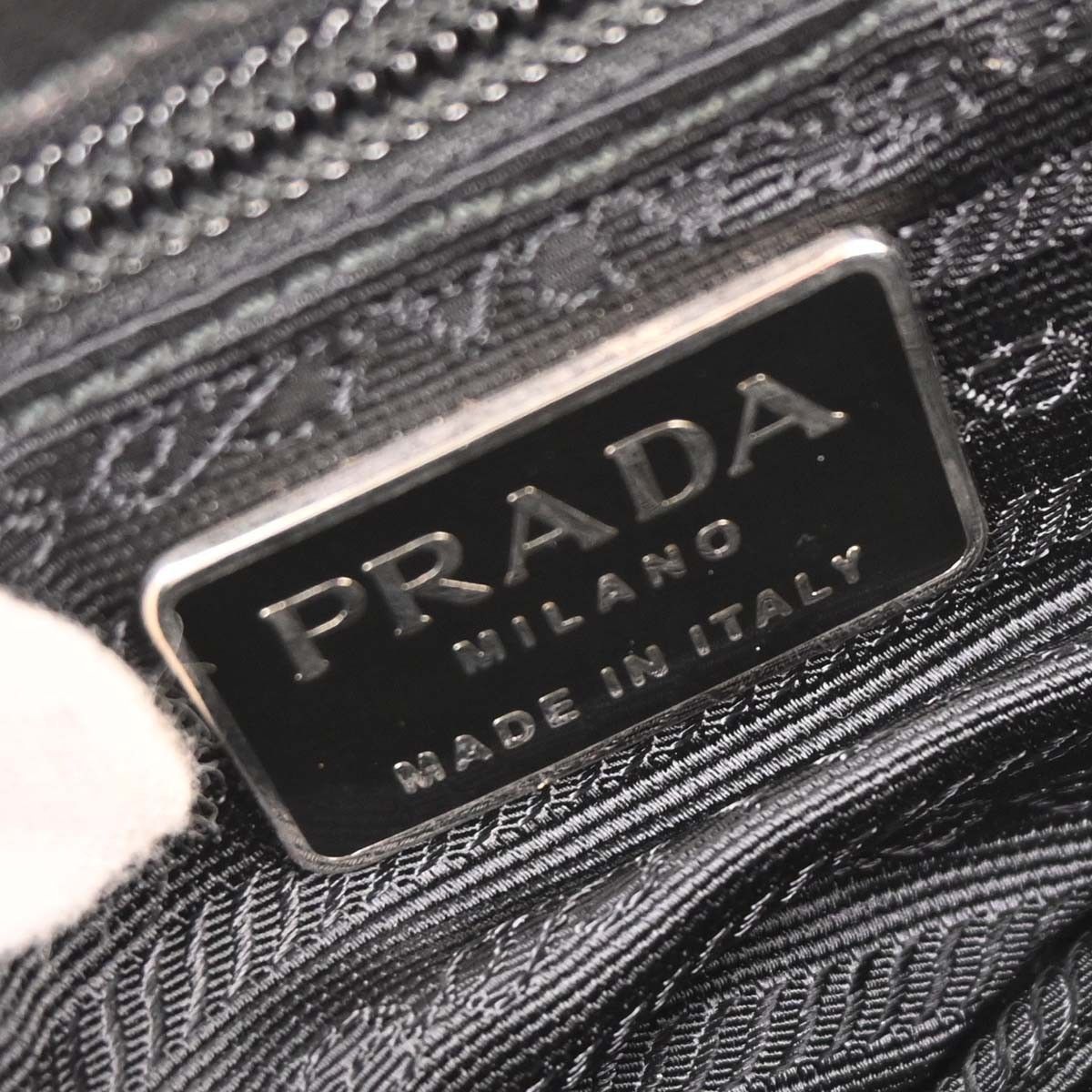 Prada Prada Double Zip Crossbody Bag Tessuto Size ONE SIZE - 4 Thumbnail