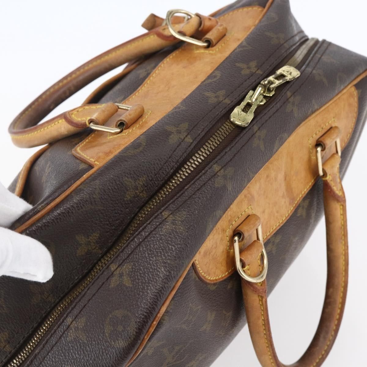 Louis Vuitton Louis Vuitton Deauville Handbag Monogram Canvas Size ONE SIZE - 16 Thumbnail