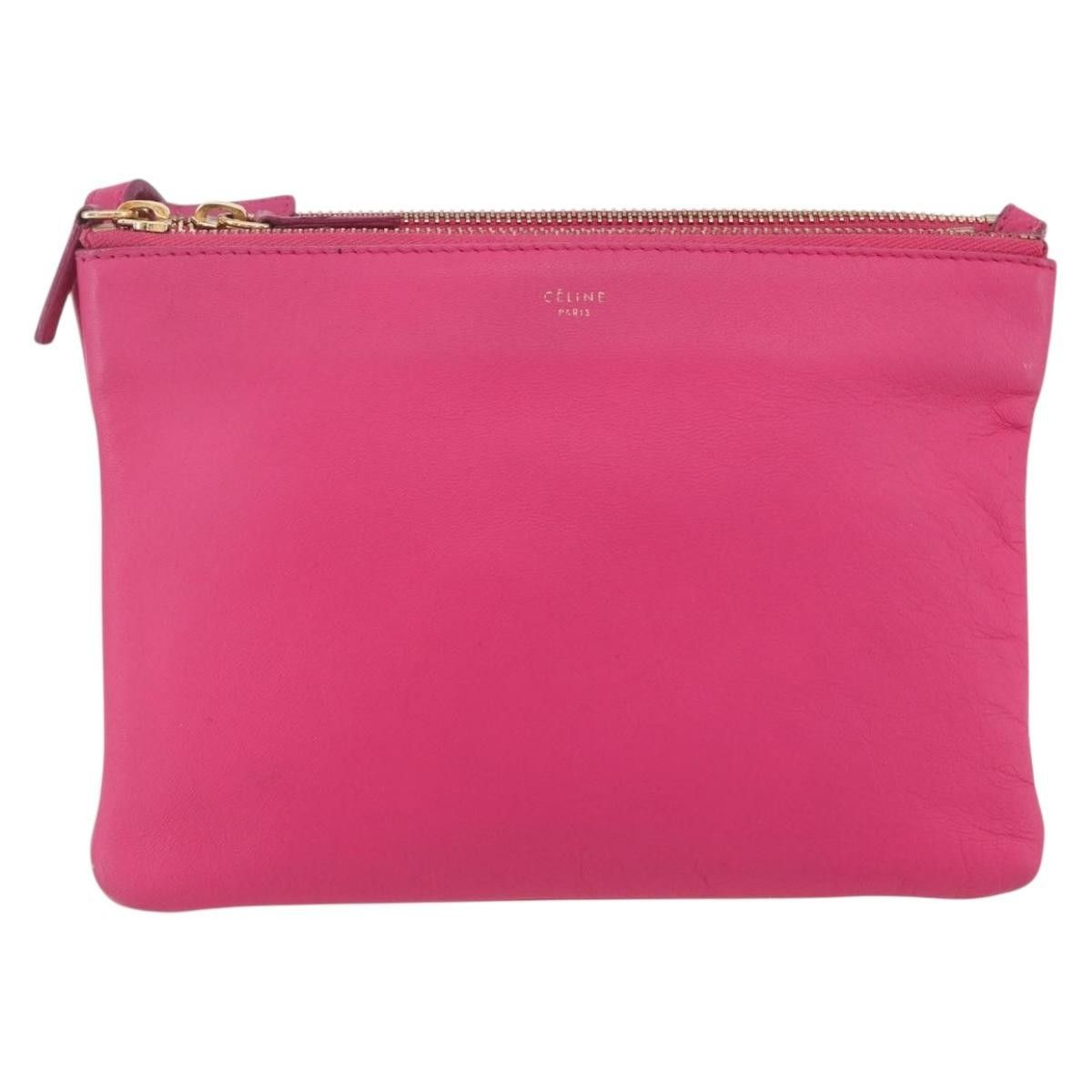 Celine Celine Trio Leather Size ONE SIZE - 18 Thumbnail