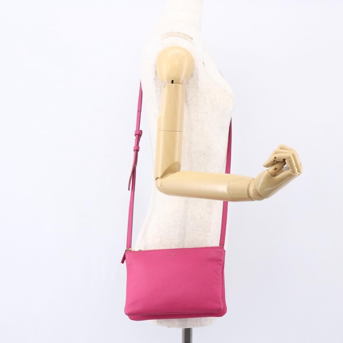 Celine Celine Trio Leather Size ONE SIZE - 14 Thumbnail