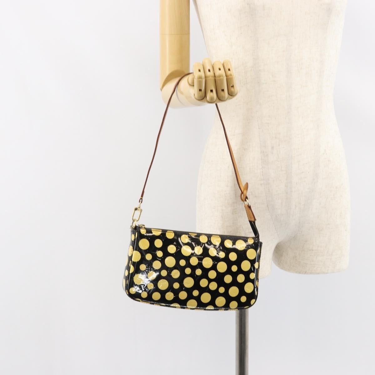 Louis Vuitton Louis Vuitton Pochette Accessoires NM Kusama Infinity Dots Monogram Vernis Size ONE SIZE - 14 Thumbnail