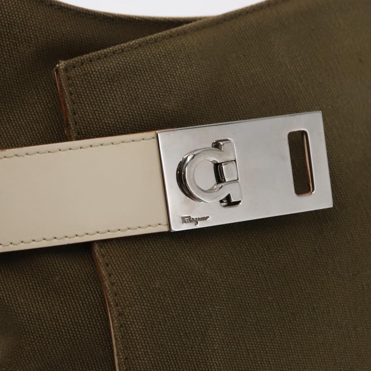 Salvatore Ferragamo Salvatore Ferragamo Gancini Canvas Size ONE SIZE - 12 Thumbnail
