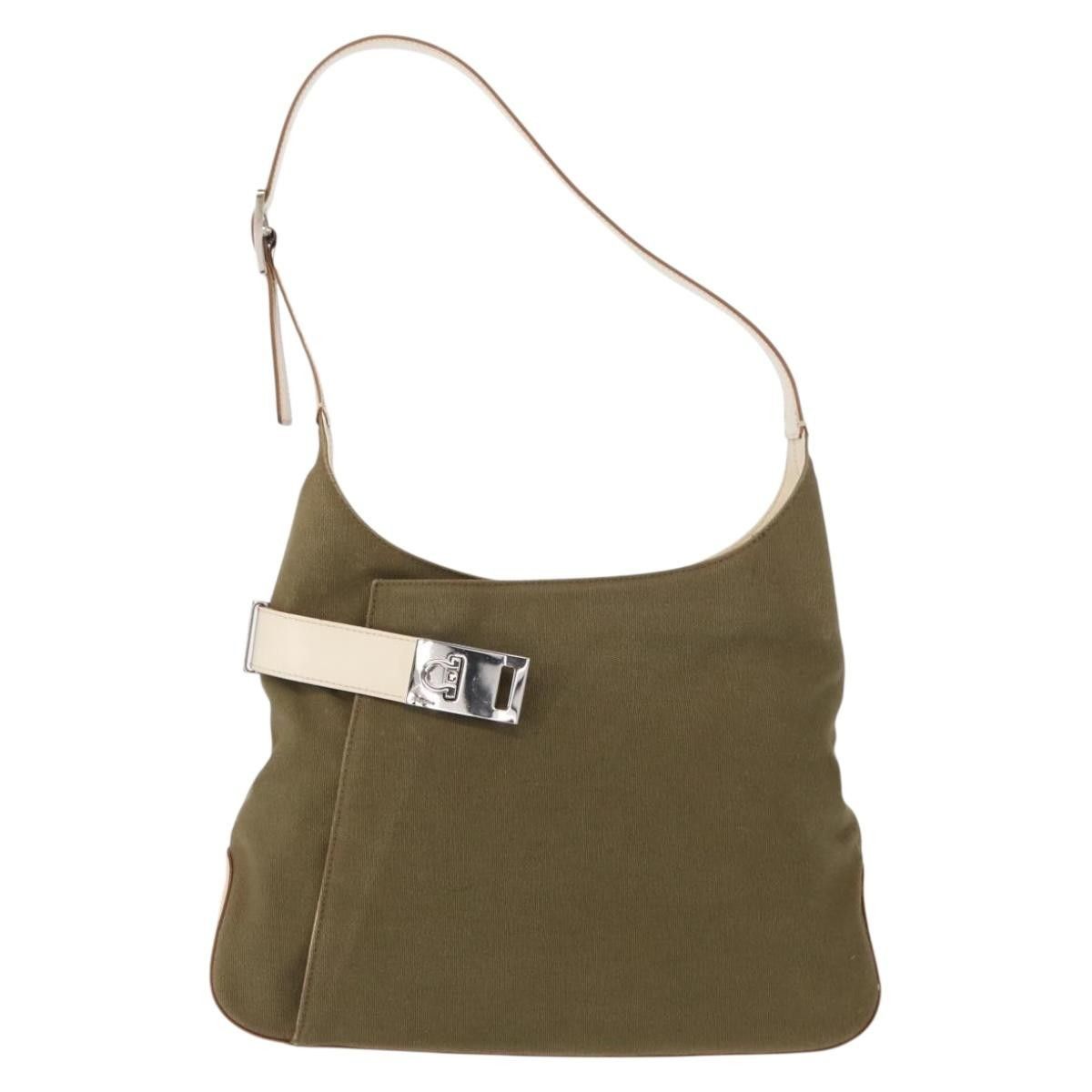 Salvatore Ferragamo Salvatore Ferragamo Gancini Canvas Size ONE SIZE - 18 Thumbnail