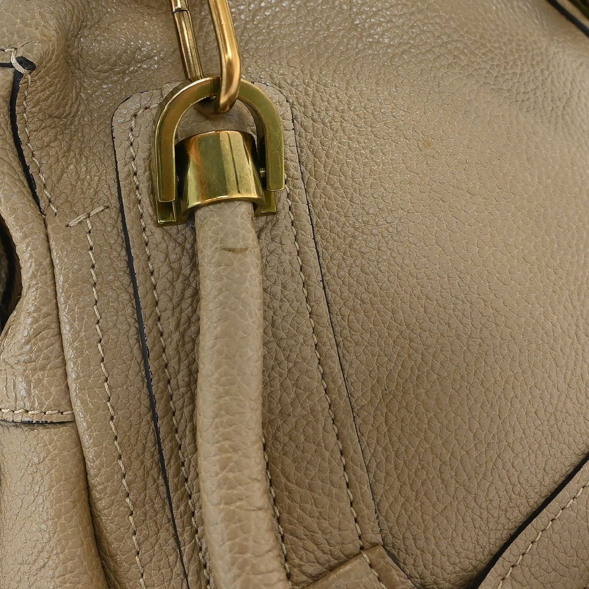 Chloe Chloe Paraty Top Handle Bag Leather Size ONE SIZE - 8 Thumbnail