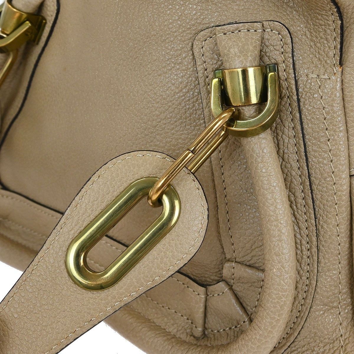 Chloe Chloe Paraty Top Handle Bag Leather Size ONE SIZE - 6 Thumbnail
