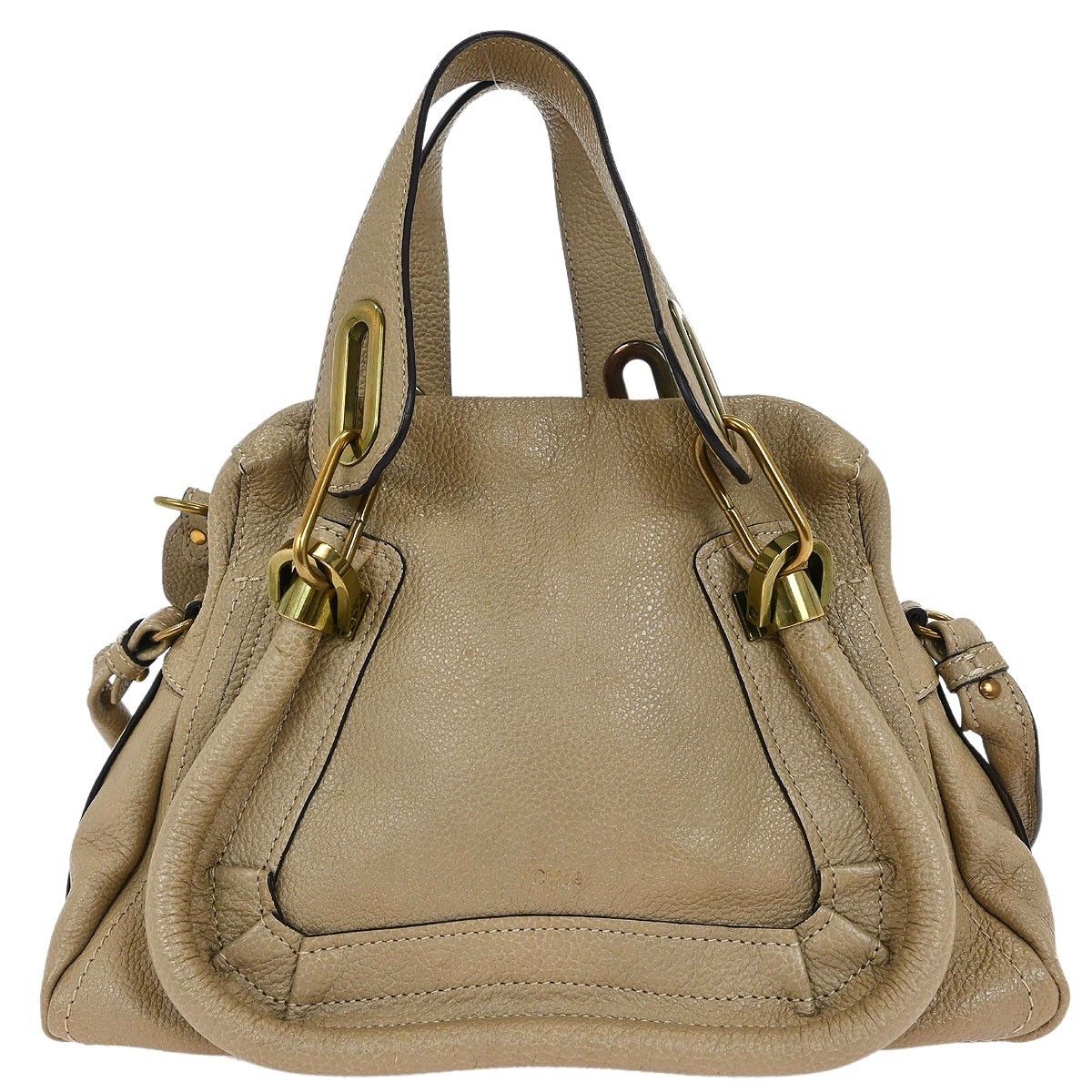 Chloe Chloe Paraty Top Handle Bag Leather Size ONE SIZE - 2 Thumbnail