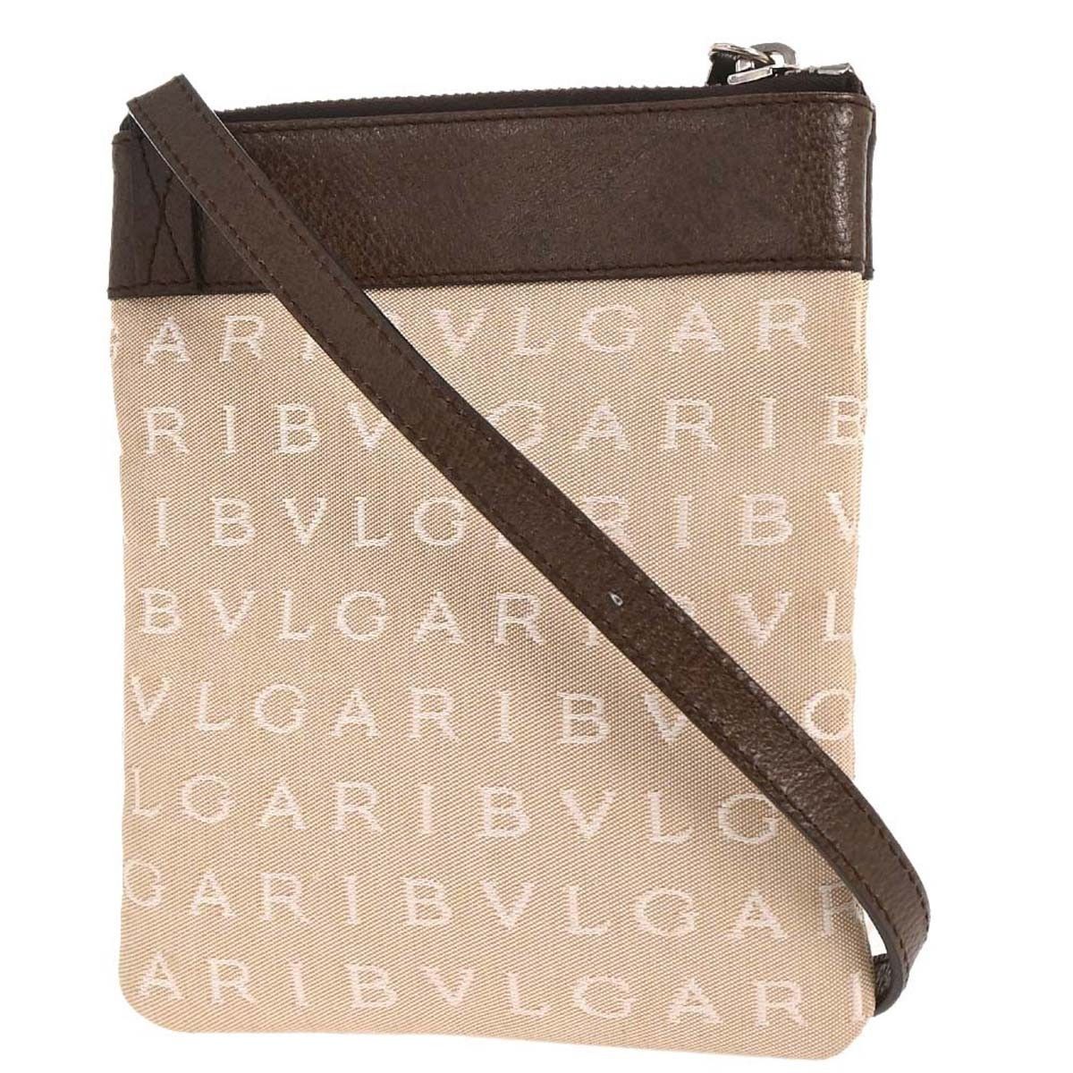 Bvlgari Bvlgari Logomania Shoulder Bag Canvas with Leather Size ONE SIZE - 2 Thumbnail