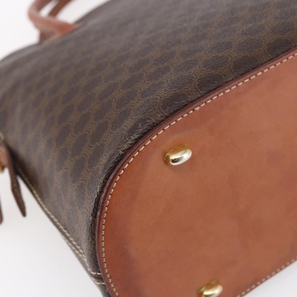 Celine Celine Vintage Macadam Handbag Canvas Size ONE SIZE - 10 Thumbnail