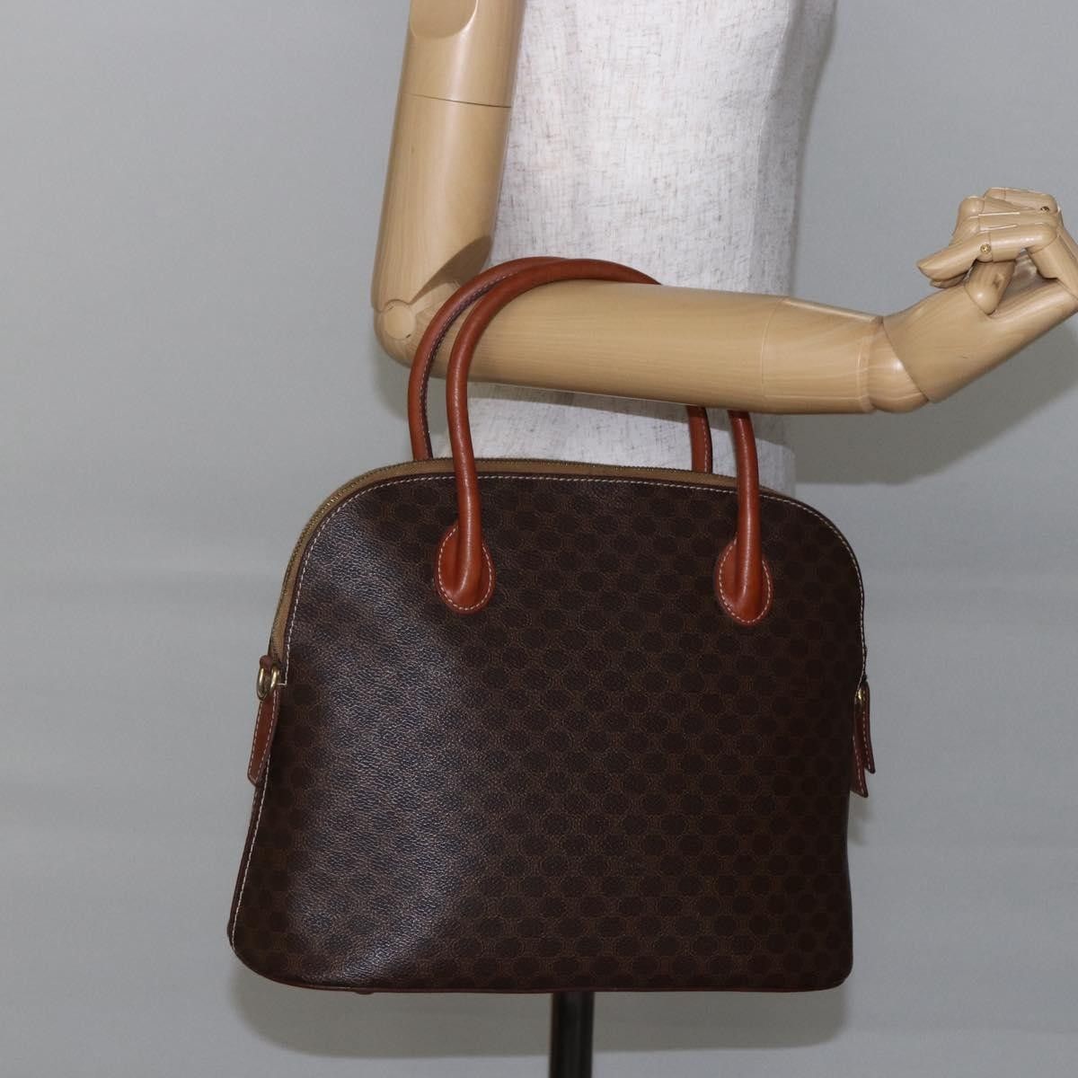 Celine Celine Vintage Macadam Handbag Canvas Size ONE SIZE - 14 Thumbnail