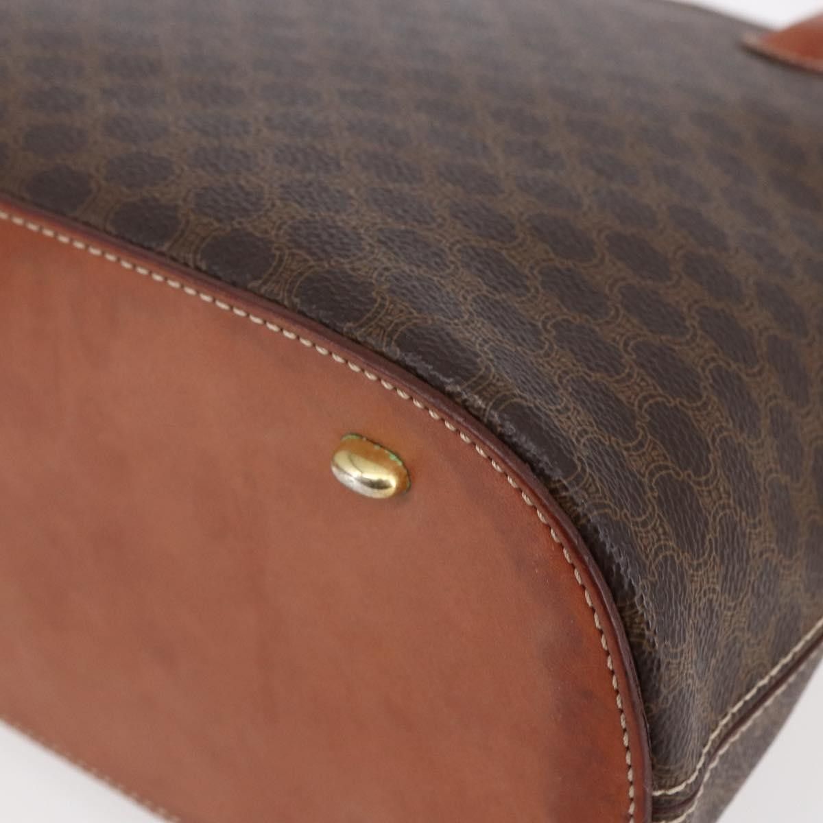 Celine Celine Vintage Macadam Handbag Canvas Size ONE SIZE - 9 Thumbnail