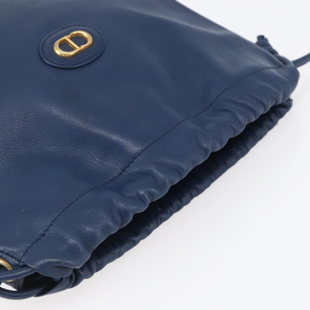 Dior Christian Dior Vintage CD Logo Shoulder Bag Leather Size ONE SIZE - 15 Thumbnail