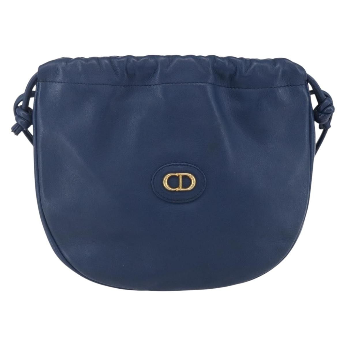 Dior Christian Dior Vintage CD Logo Shoulder Bag Leather Size ONE SIZE - 18 Thumbnail
