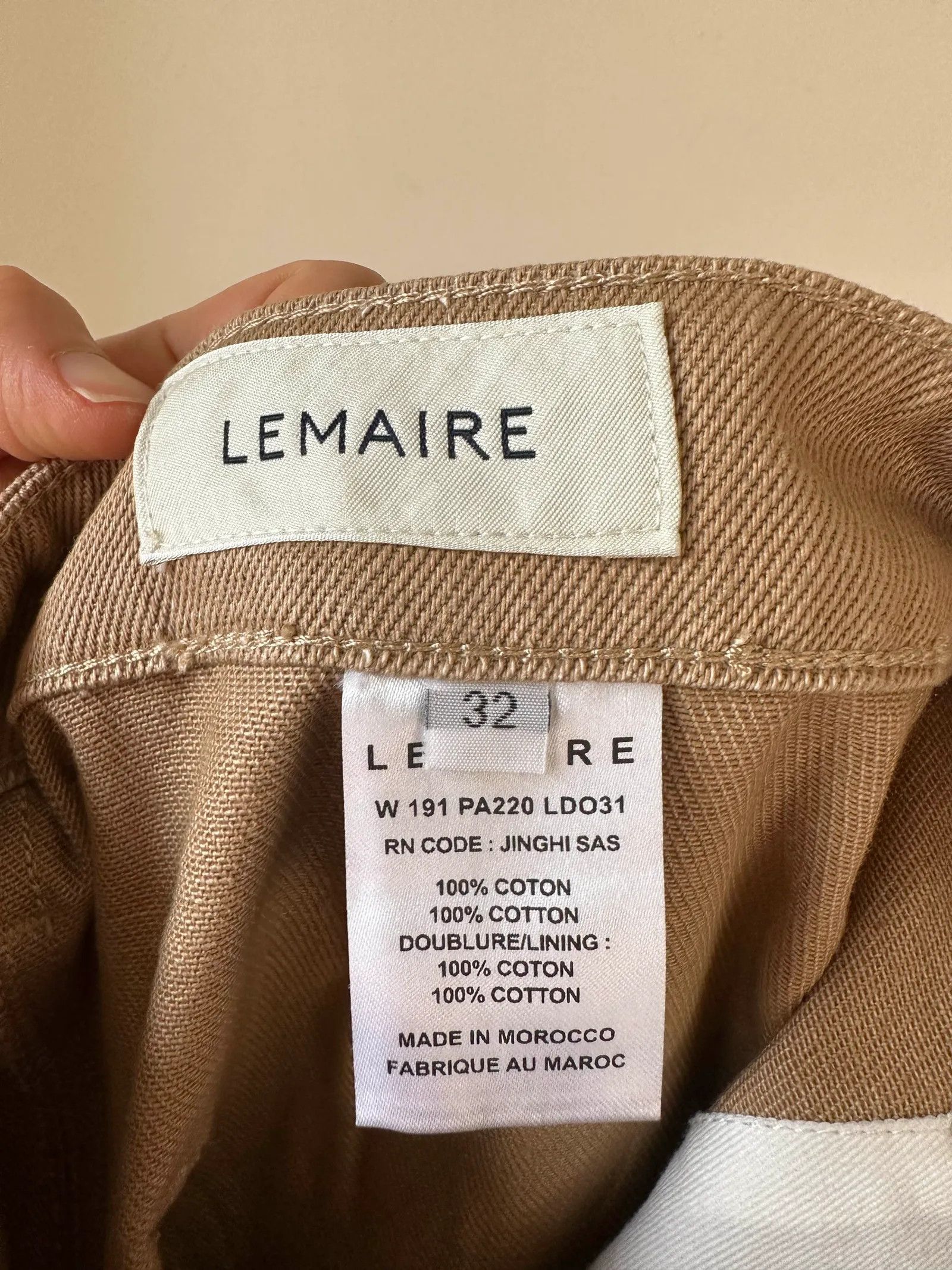 Lemaire Lemaire Pants Size 24" / US 00 / IT 34 - 5 Thumbnail