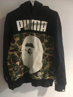 Puma x BAPE Duffle Bag Black ABC Camo