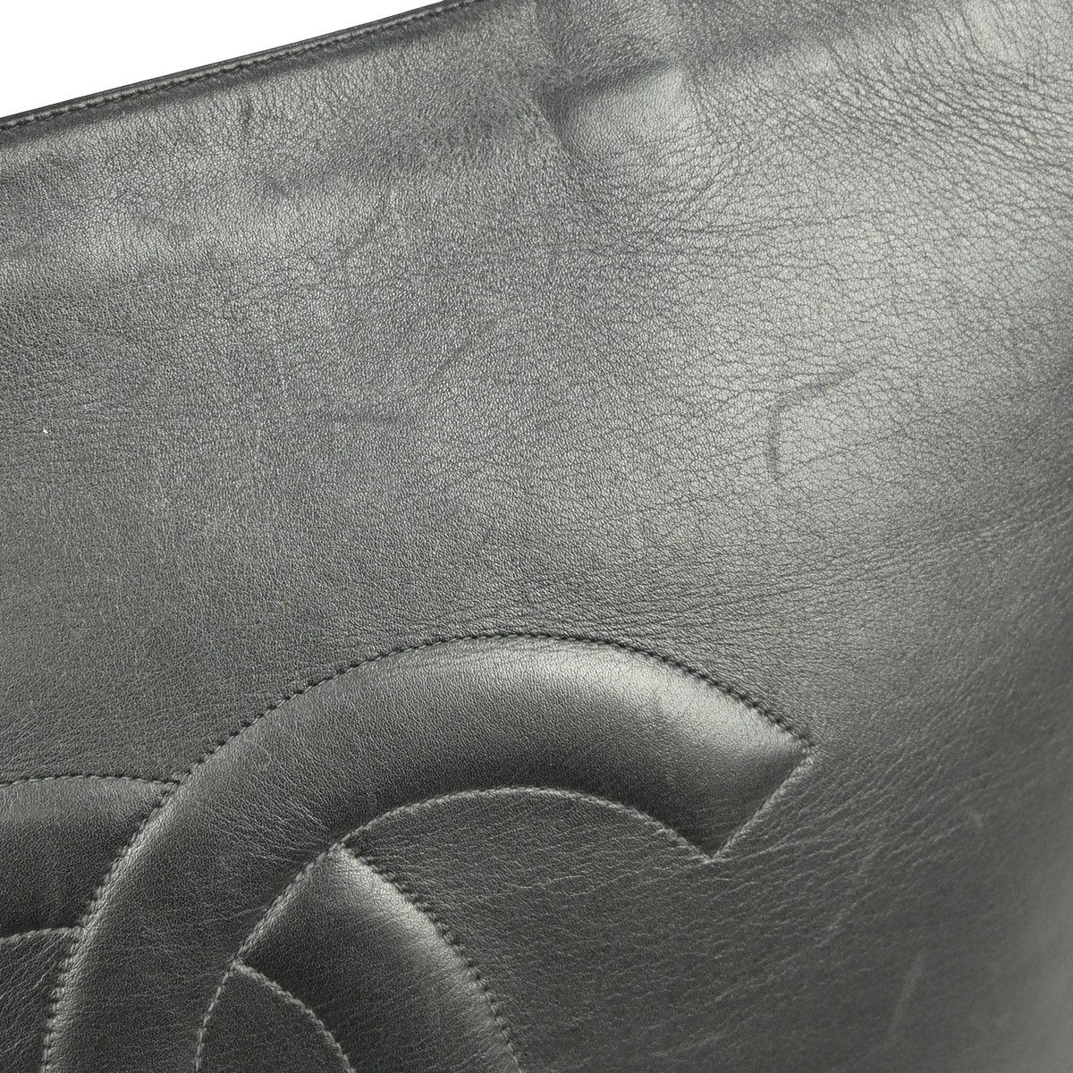 Chanel Chanel Vintage CC Chain Tote Lambskin Size ONE SIZE - 12 Thumbnail